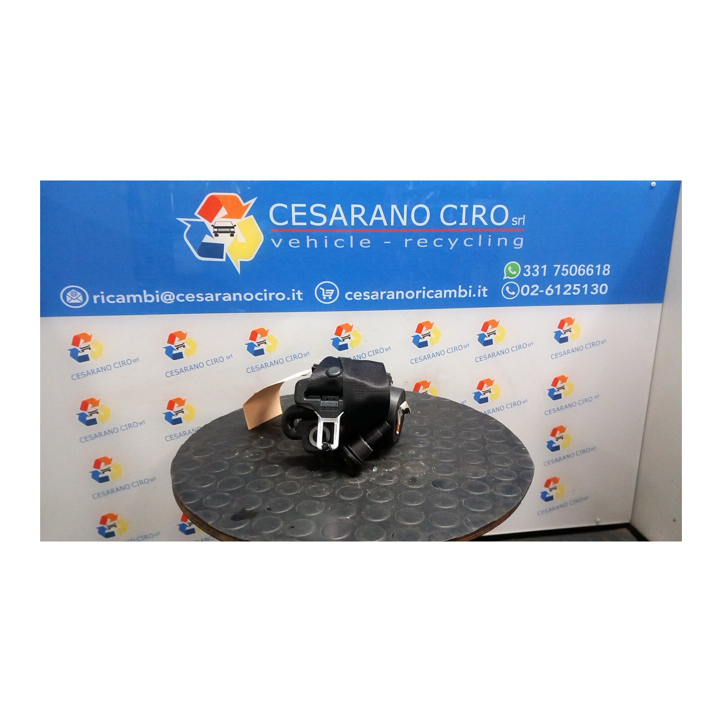 CINTURA DI SICUREZZA ANT. SX. 078 MERCEDES-BENZ CLASSE A (W/C169) (07/04-04/13 266920 A1698606985