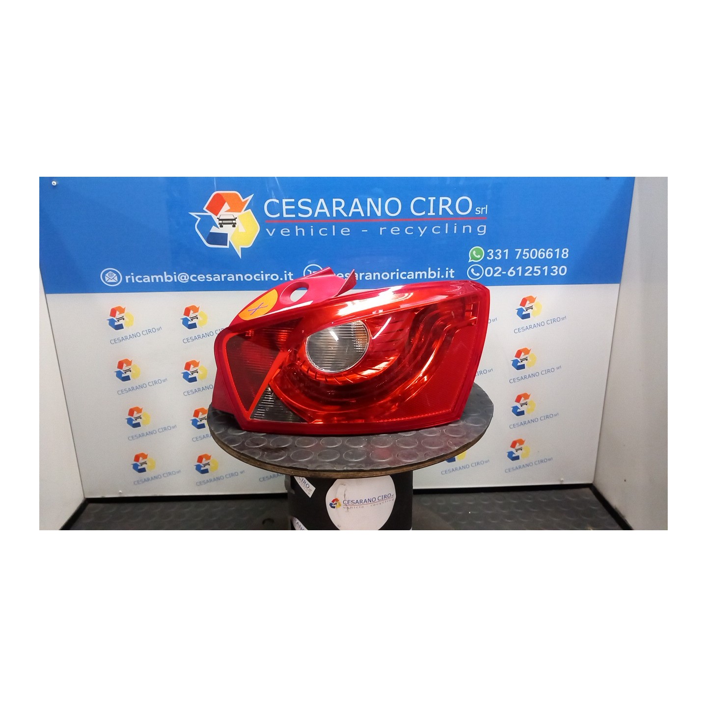 FANALE POST. DX. 006 SEAT IBIZA (6J) (05/08-03/13) BZG 6J4945096H