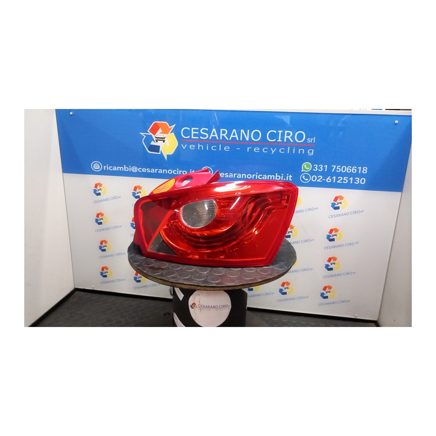 FANALE POST. DX. 006 SEAT IBIZA (6J) (05/08-03/13) BZG 6J4945096H