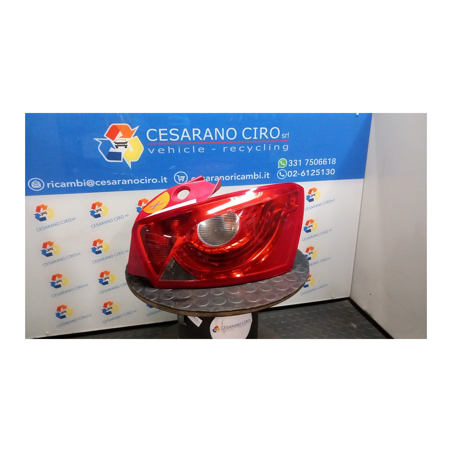 FANALE POST. DX. 006 SEAT IBIZA (6J) (05/08-03/13) BZG 6J4945096H
