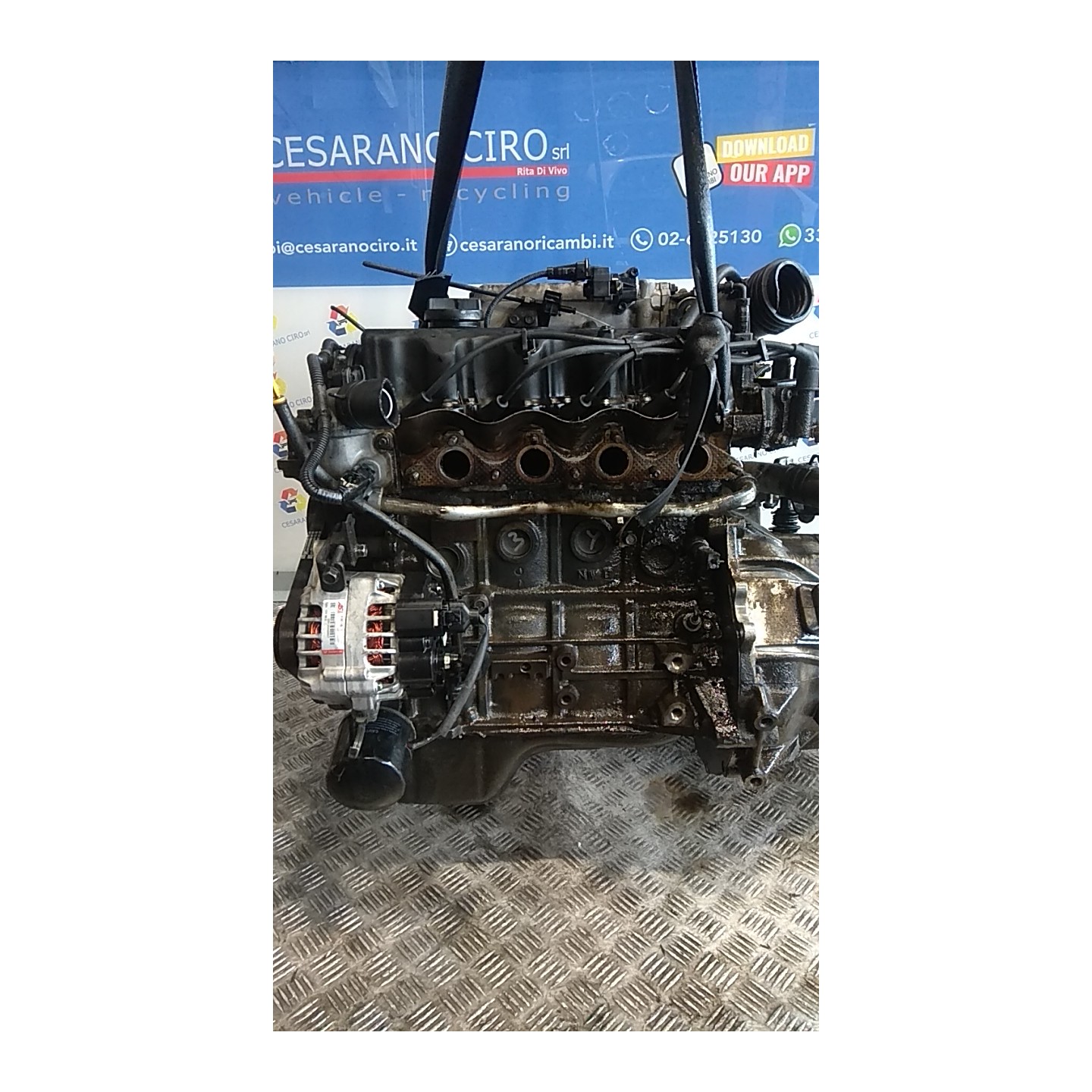 MOTORE SEMICOMPL. 012 HYUNDAI GETZ (07/02-12/09) G4EA 2110122Y02