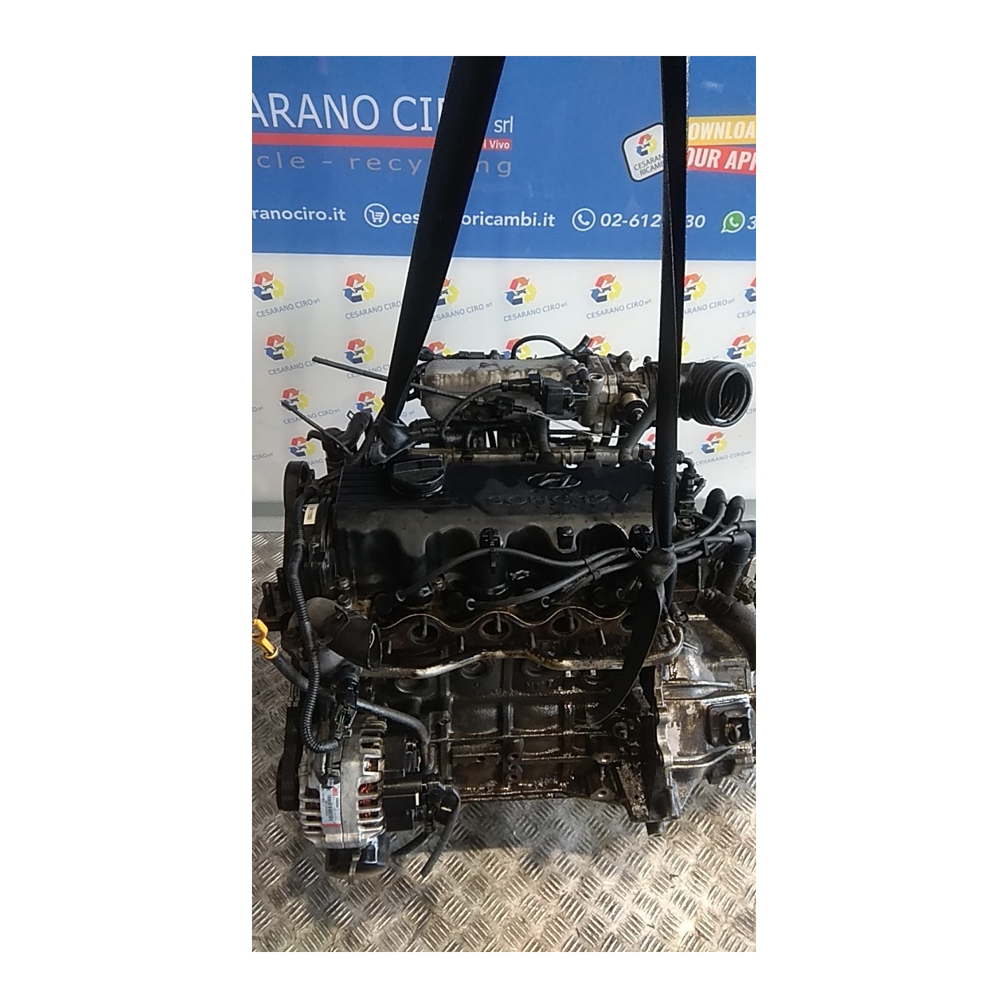 MOTORE SEMICOMPL. 012 HYUNDAI GETZ (07/02-12/09) G4EA 2110122Y02