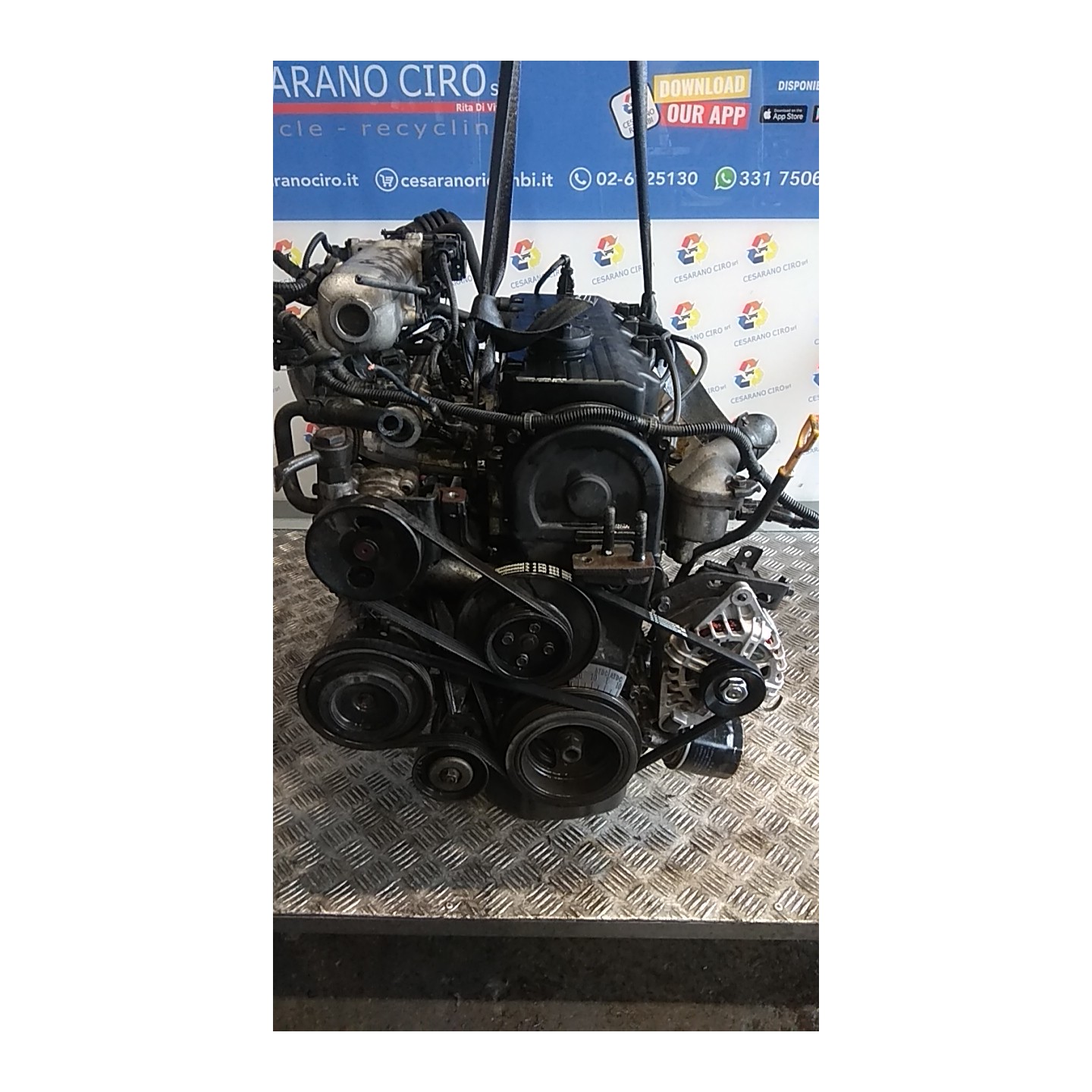 MOTORE SEMICOMPL. 012 HYUNDAI GETZ (07/02-12/09) G4EA 2110122Y02