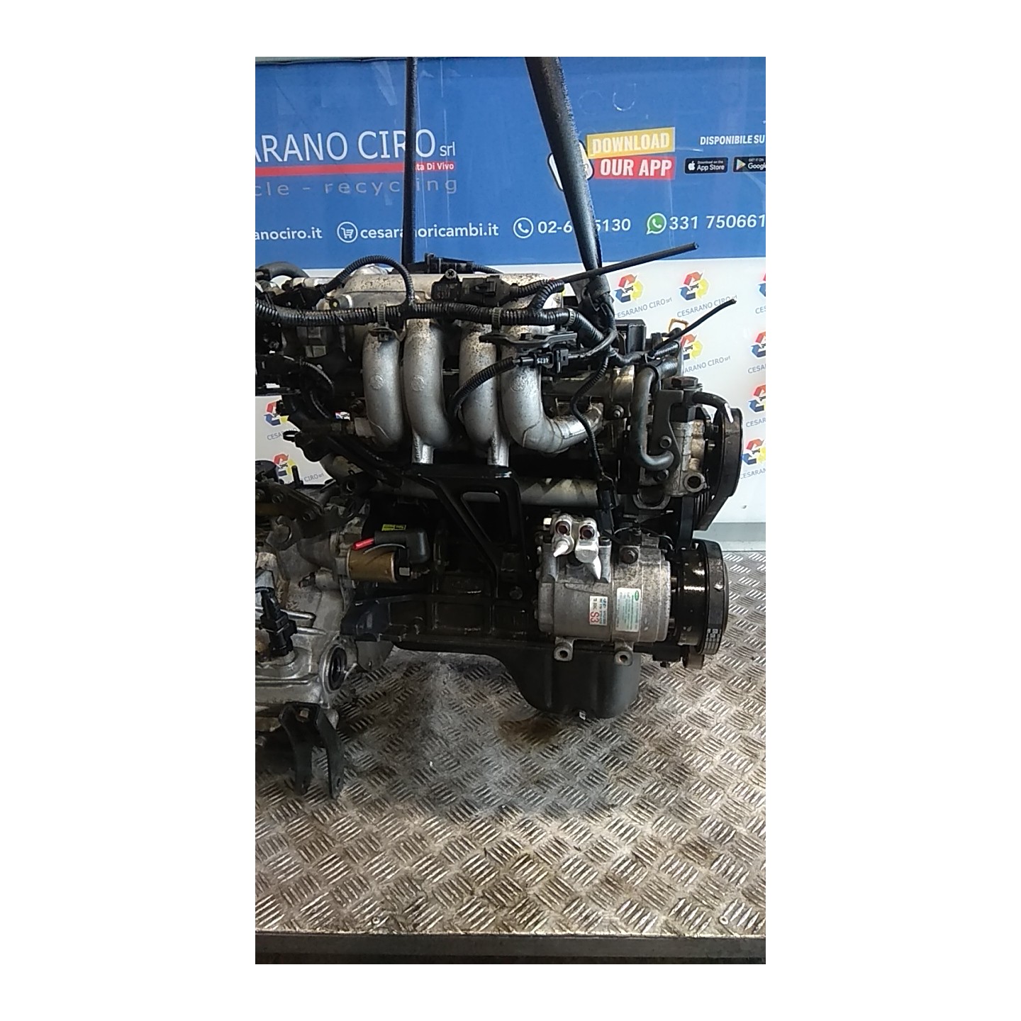 MOTORE SEMICOMPL. 012 HYUNDAI GETZ (07/02-12/09) G4EA 2110122Y02