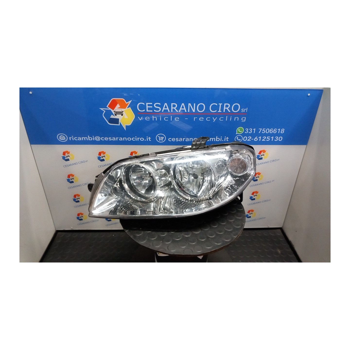 PROIETTORE SX. 027 FIAT PUNTO (2U) (07/03-01/07) 188A4000 46849385