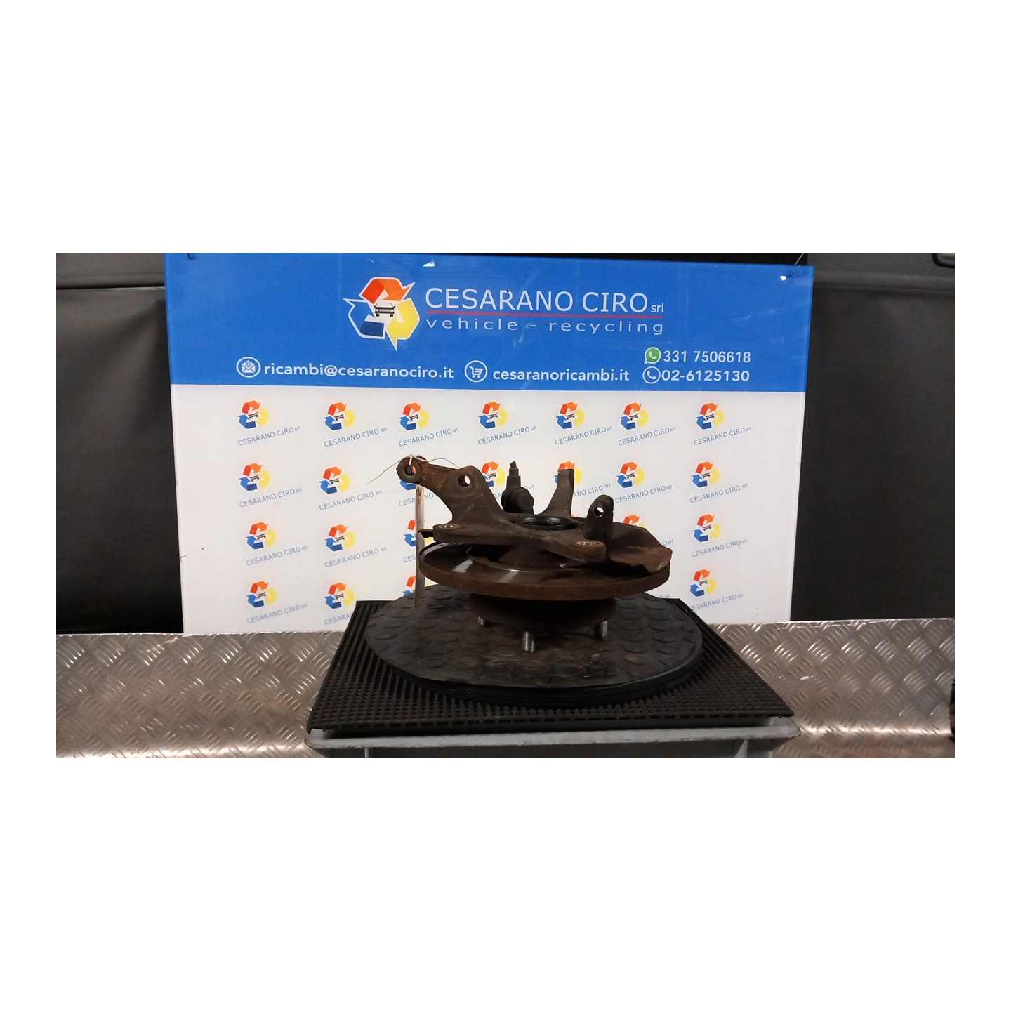 MONTANTE SOSP. ANT. DX. 068 CHEVROLET (DAEWOO) MATIZ (M100) (12/00-02/06) B10S 96284387
