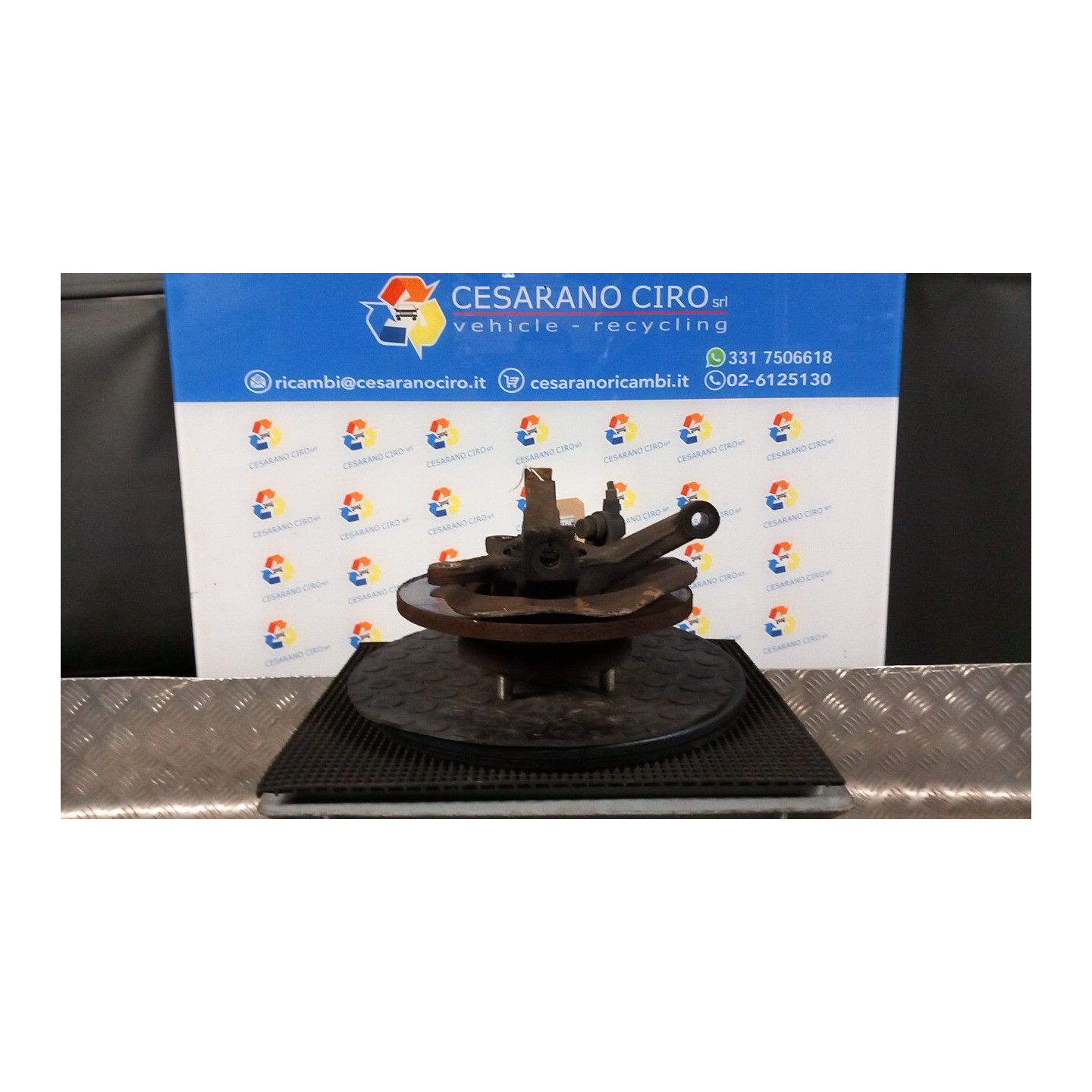 MONTANTE SOSP. ANT. DX. 068 CHEVROLET (DAEWOO) MATIZ (M100) (12/00-02/06) B10S 96284387