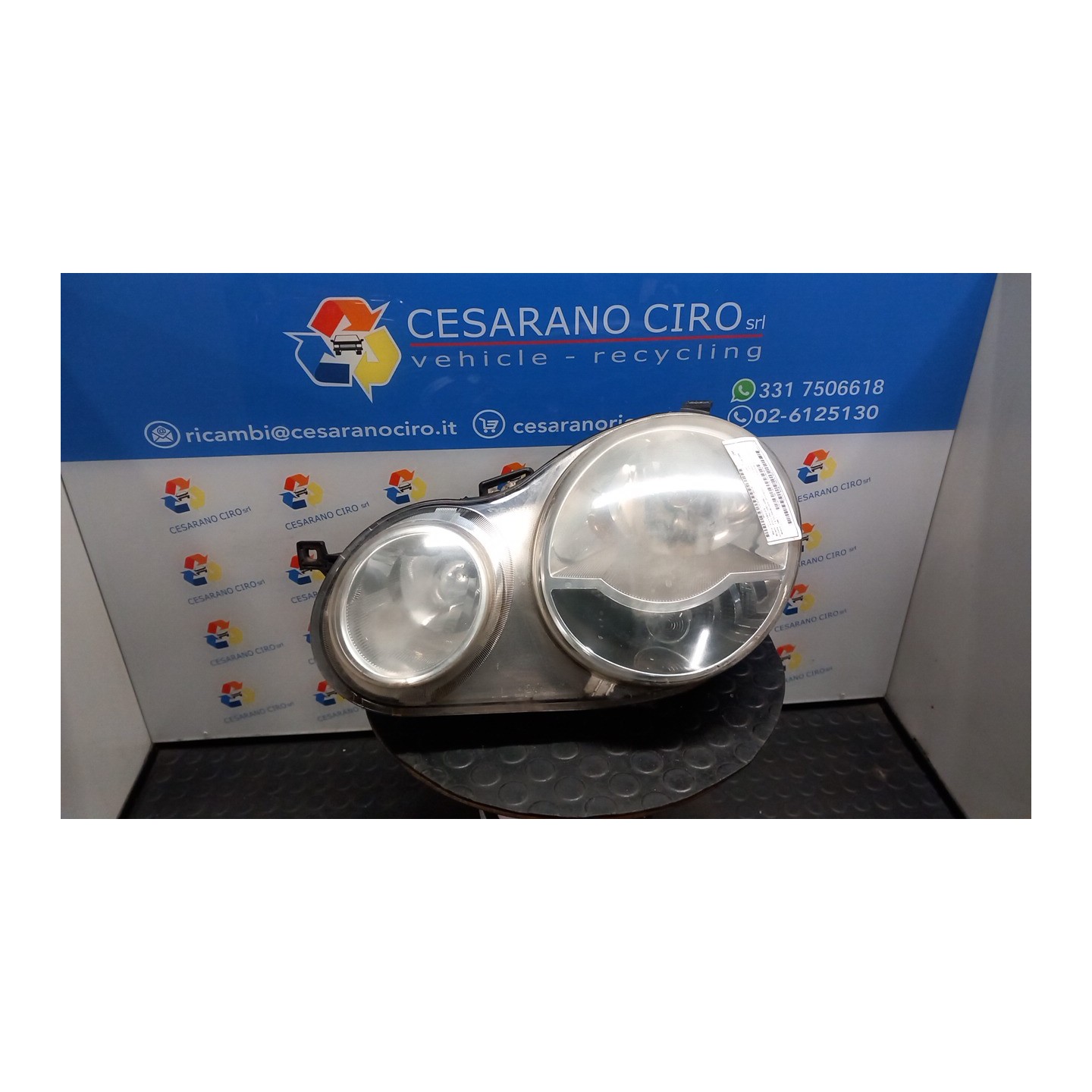 PROIETTORE VALEO SX. 140 VOLKSWAGEN POLO (9N) (10/01-03/05) AMF 6Q1941007AF
