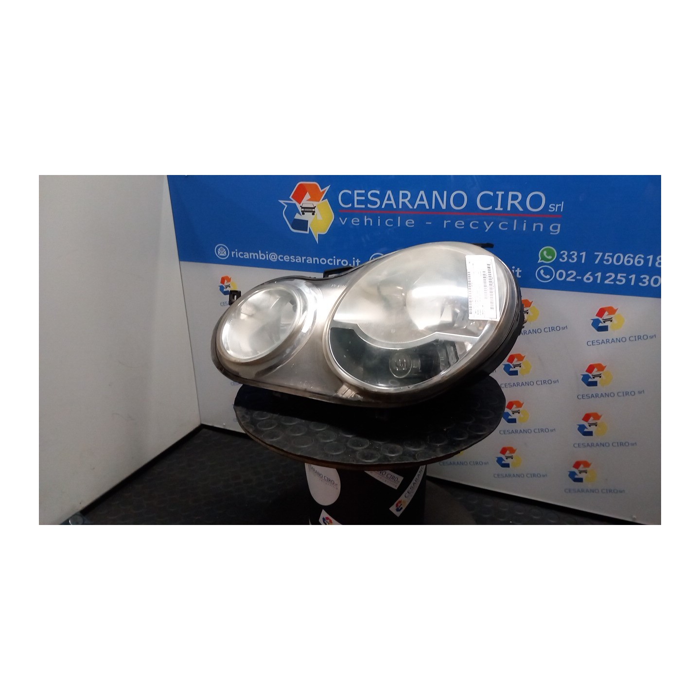PROIETTORE VALEO SX. 140 VOLKSWAGEN POLO (9N) (10/01-03/05) AMF 6Q1941007AF