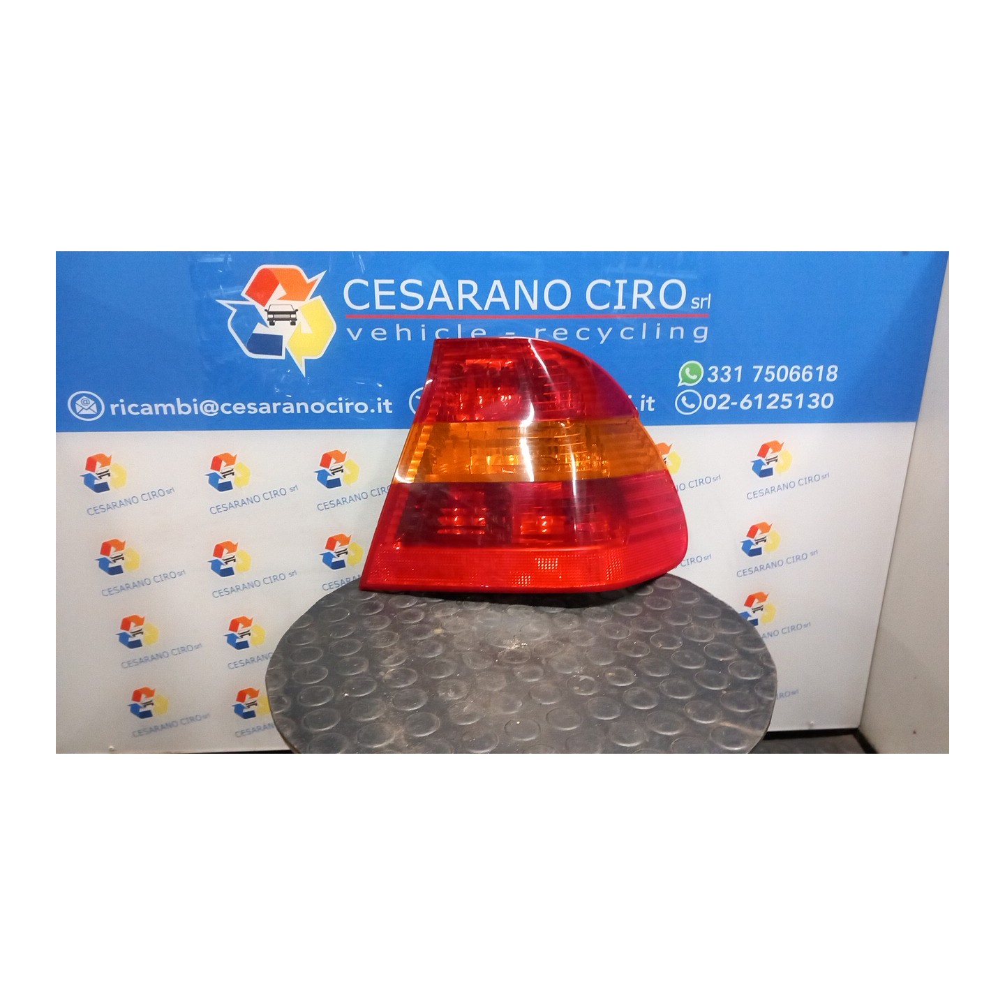 FANALE POST. PARTE EST. DX. 028 BMW SERIE 3 (E46) (09/01-09/05) 204D4 63216946534