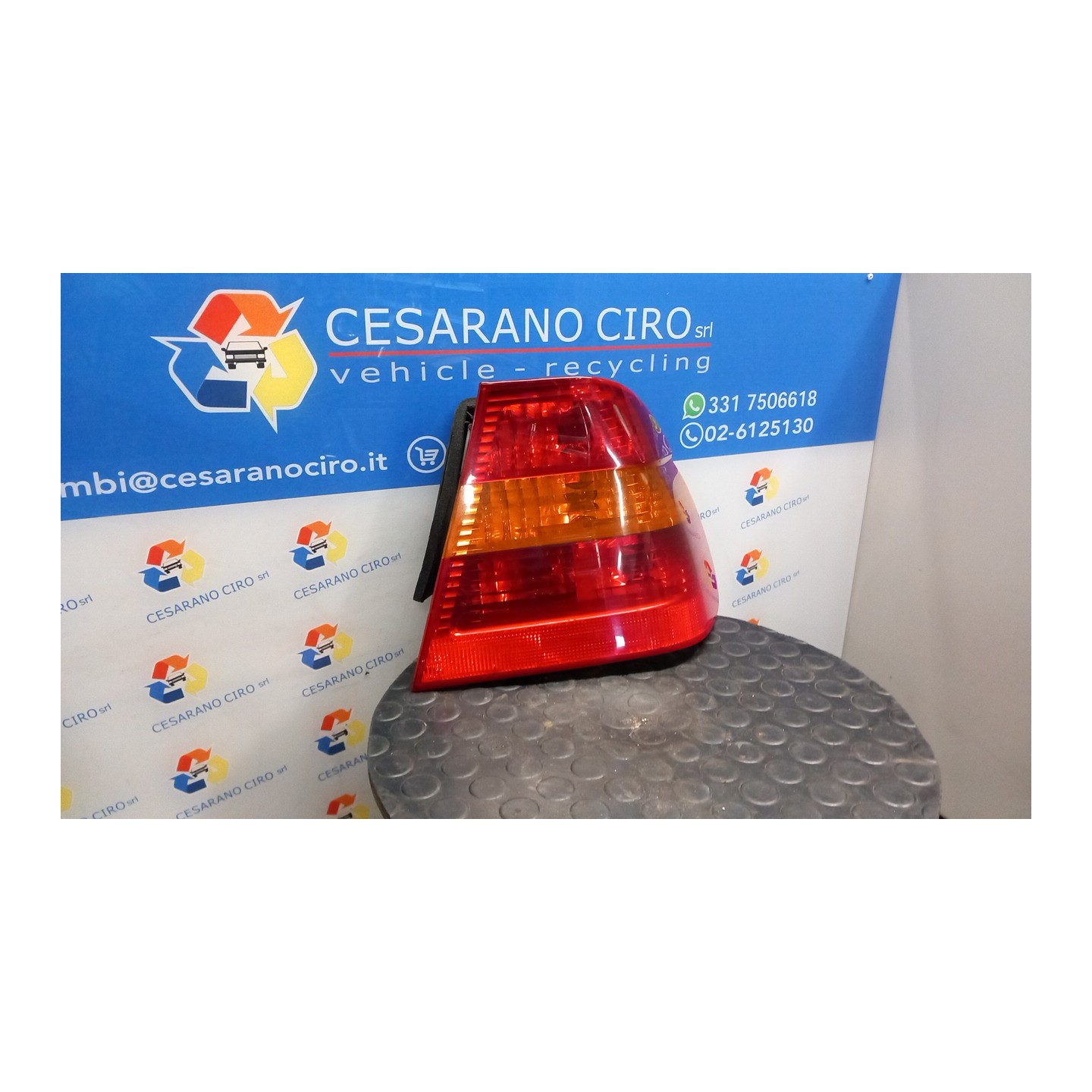 FANALE POST. PARTE EST. DX. 028 BMW SERIE 3 (E46) (09/01-09/05) 204D4 63216946534