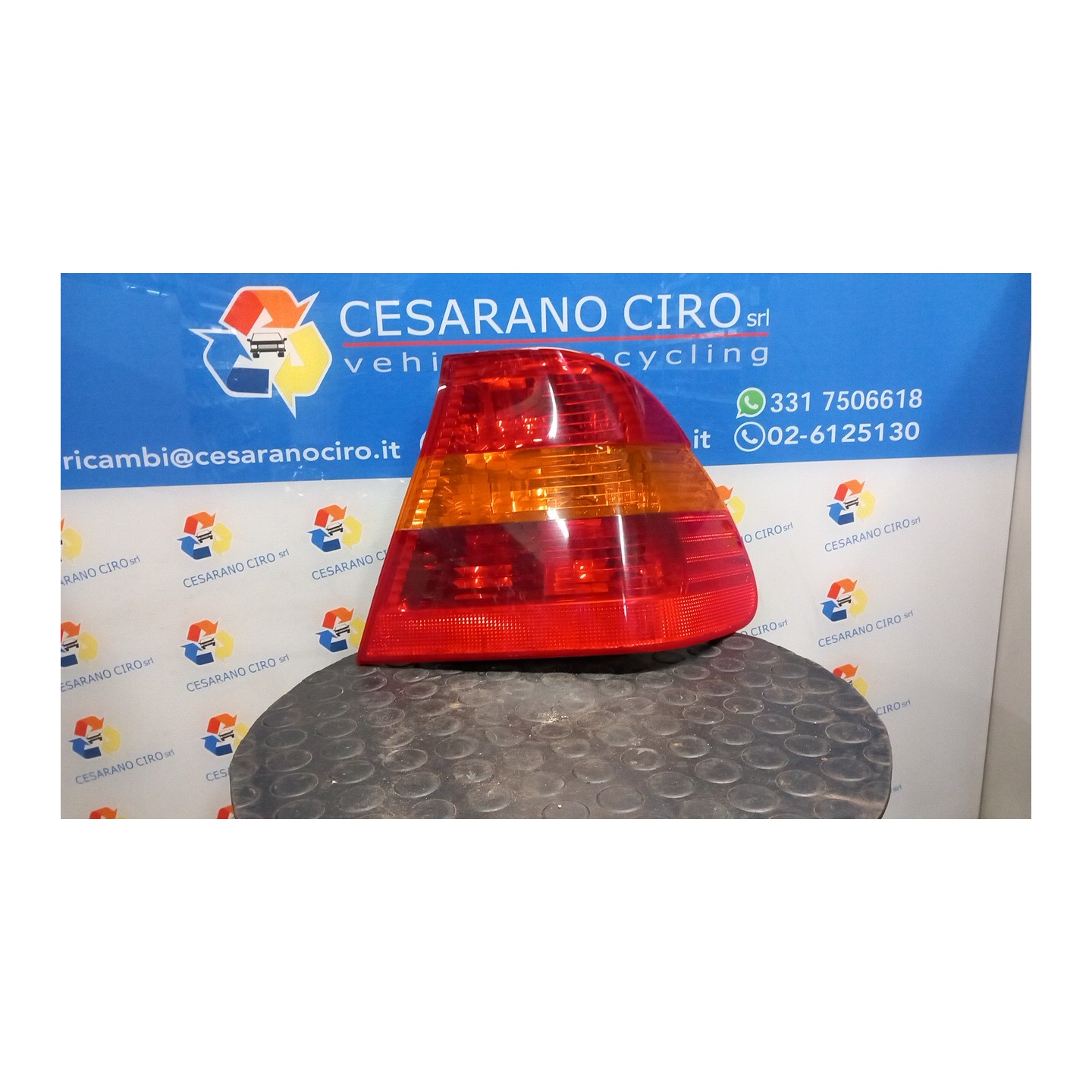FANALE POST. PARTE EST. DX. 028 BMW SERIE 3 (E46) (09/01-09/05) 204D4 63216946534