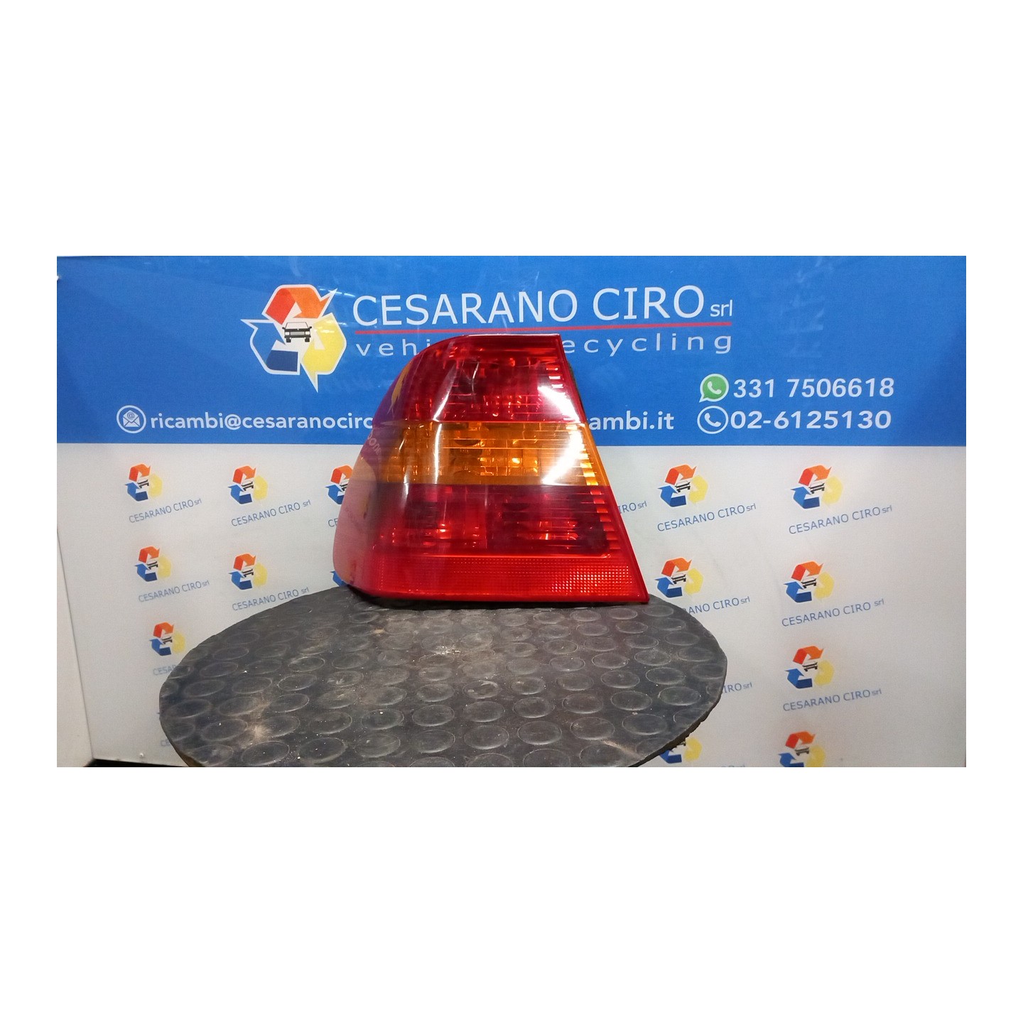 FANALE POST. PARTE EST. SX. 029 BMW SERIE 3 (E46) (09/01-09/05) 204D4 63216946533