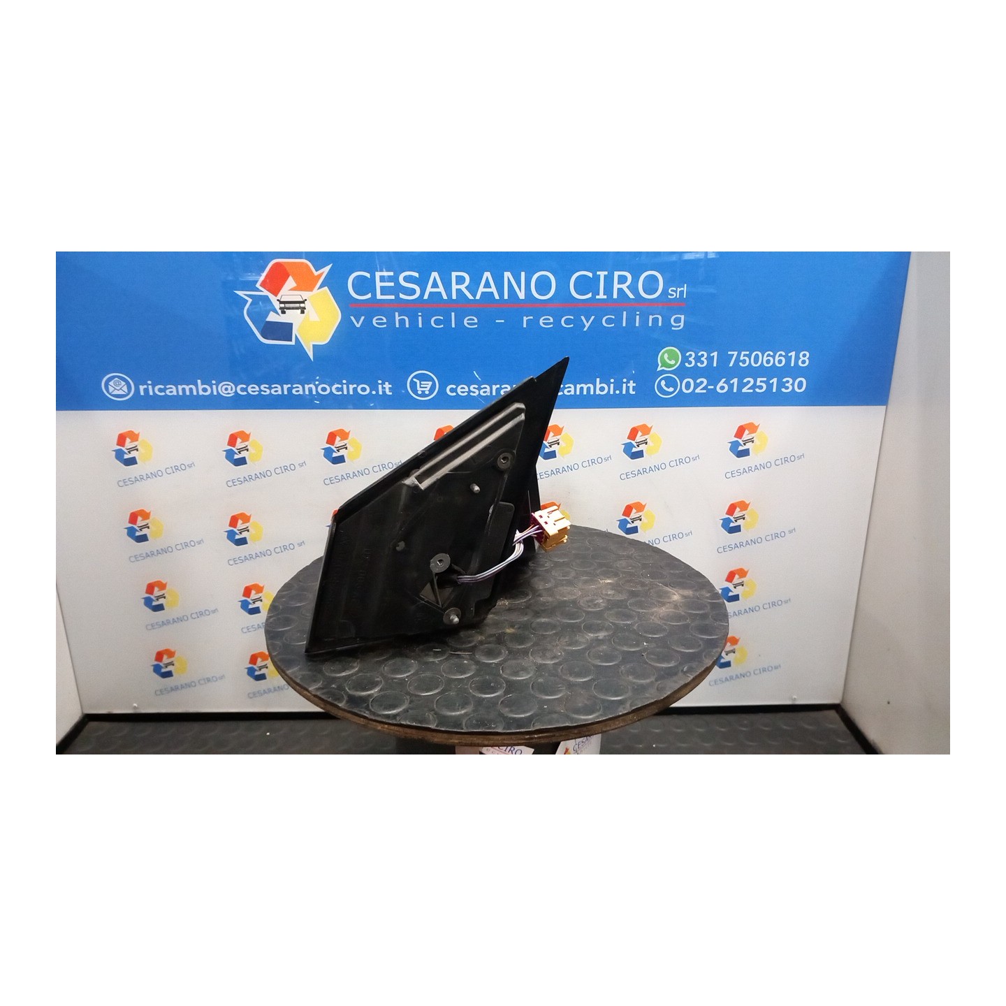 RETROVISORE EST. REGOLAZ. ELETTR. DX. 003 VOLKSWAGEN POLO (9N) (10/01-03/05) AMF 6Q1857508G01C