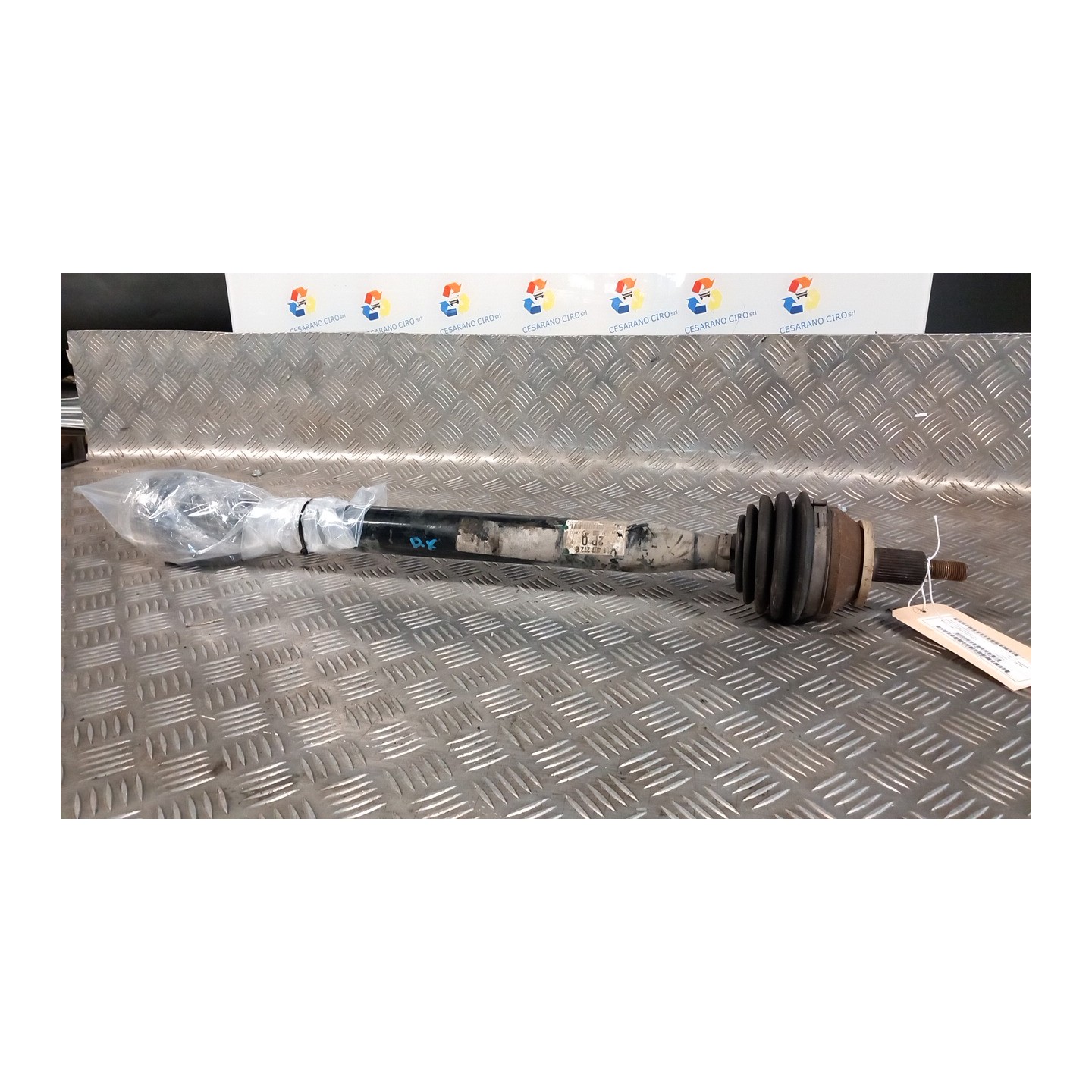 SEMIALBERO ANT. COMPL. DX. 033 VOLKSWAGEN FOX (5Z) (04/05-07/11) BNM 6Q0407272DM