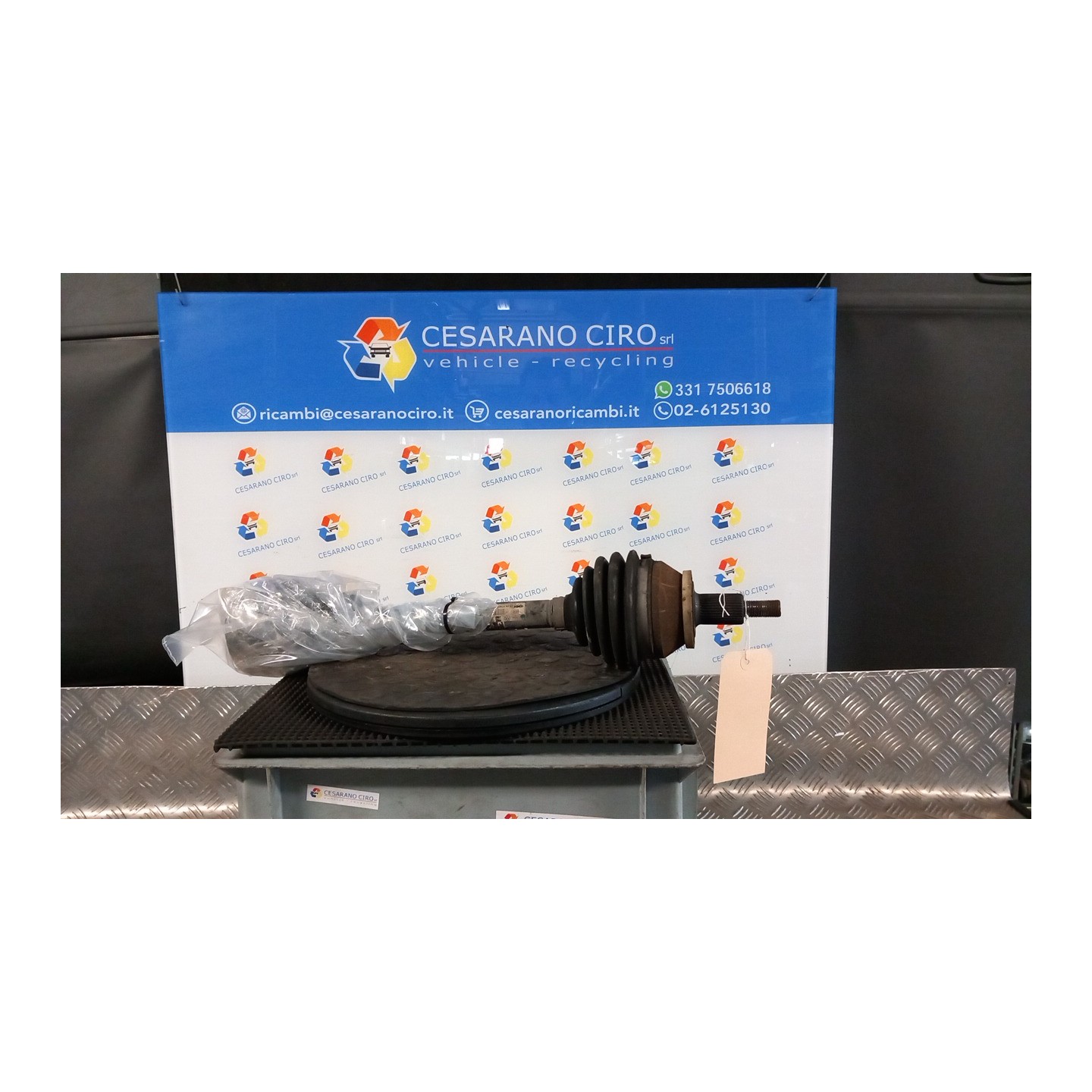 SEMIALBERO ANT. COMPL. SX. 034 VOLKSWAGEN FOX (5Z) (04/05-07/11) BNM 6Q0407271DJ