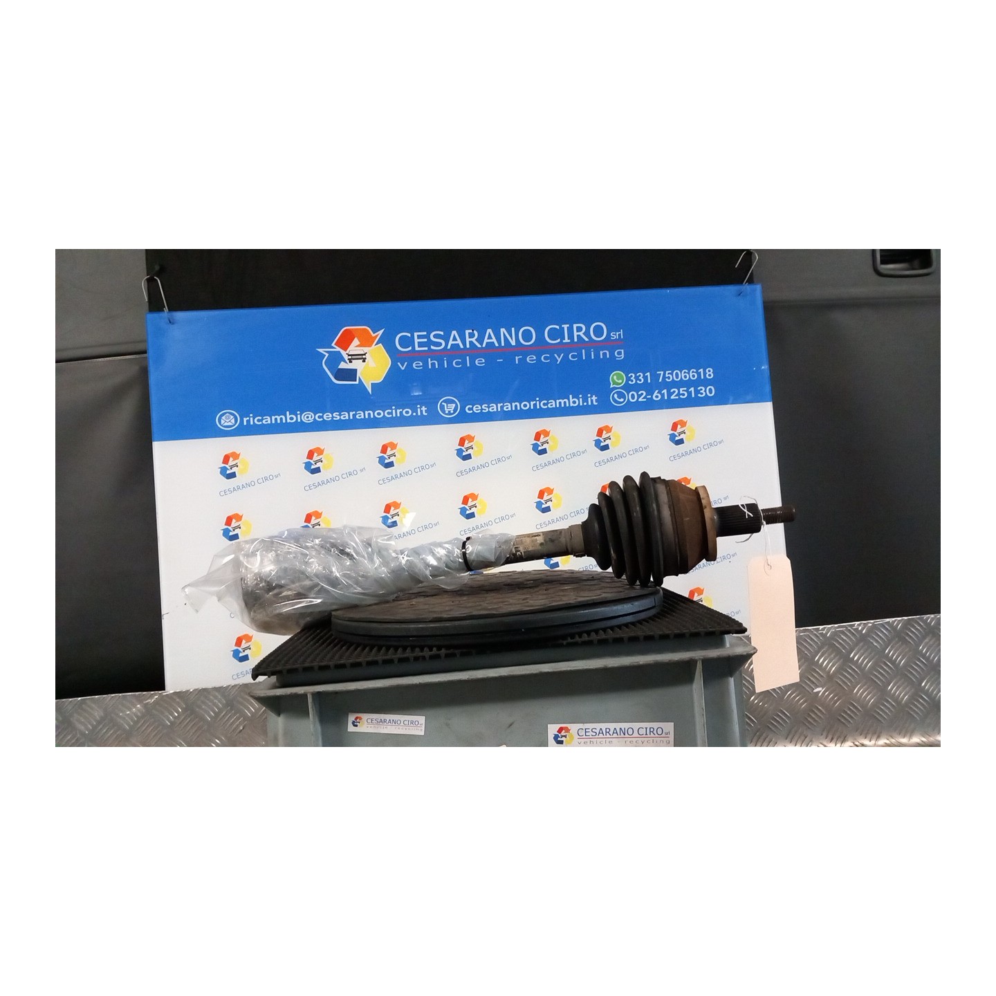 SEMIALBERO ANT. COMPL. SX. 034 VOLKSWAGEN FOX (5Z) (04/05-07/11) BNM 6Q0407271DJ