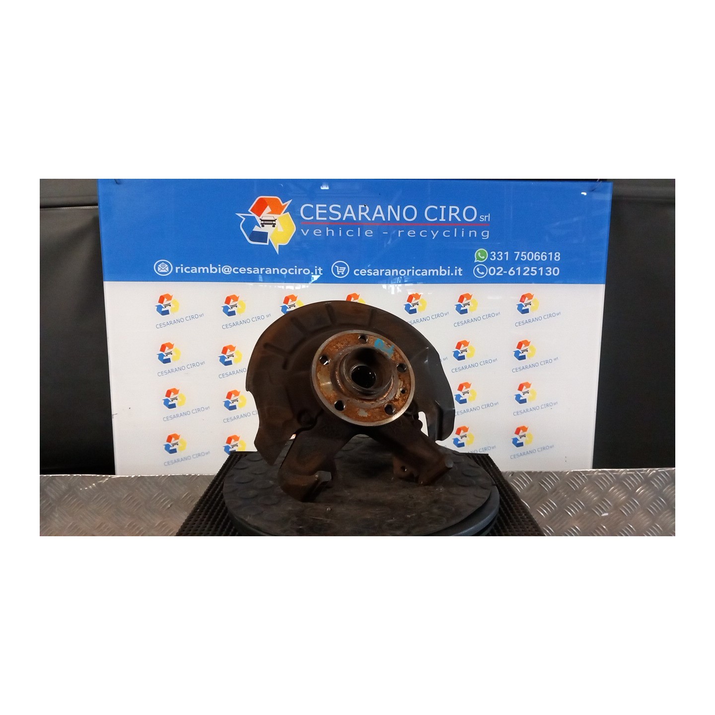 MONTANTE SOSP. ANT. C/ ABS. DX. 036 VOLKSWAGEN FOX (5Z) (04/05-07/11) BNM 6Q0407256AC