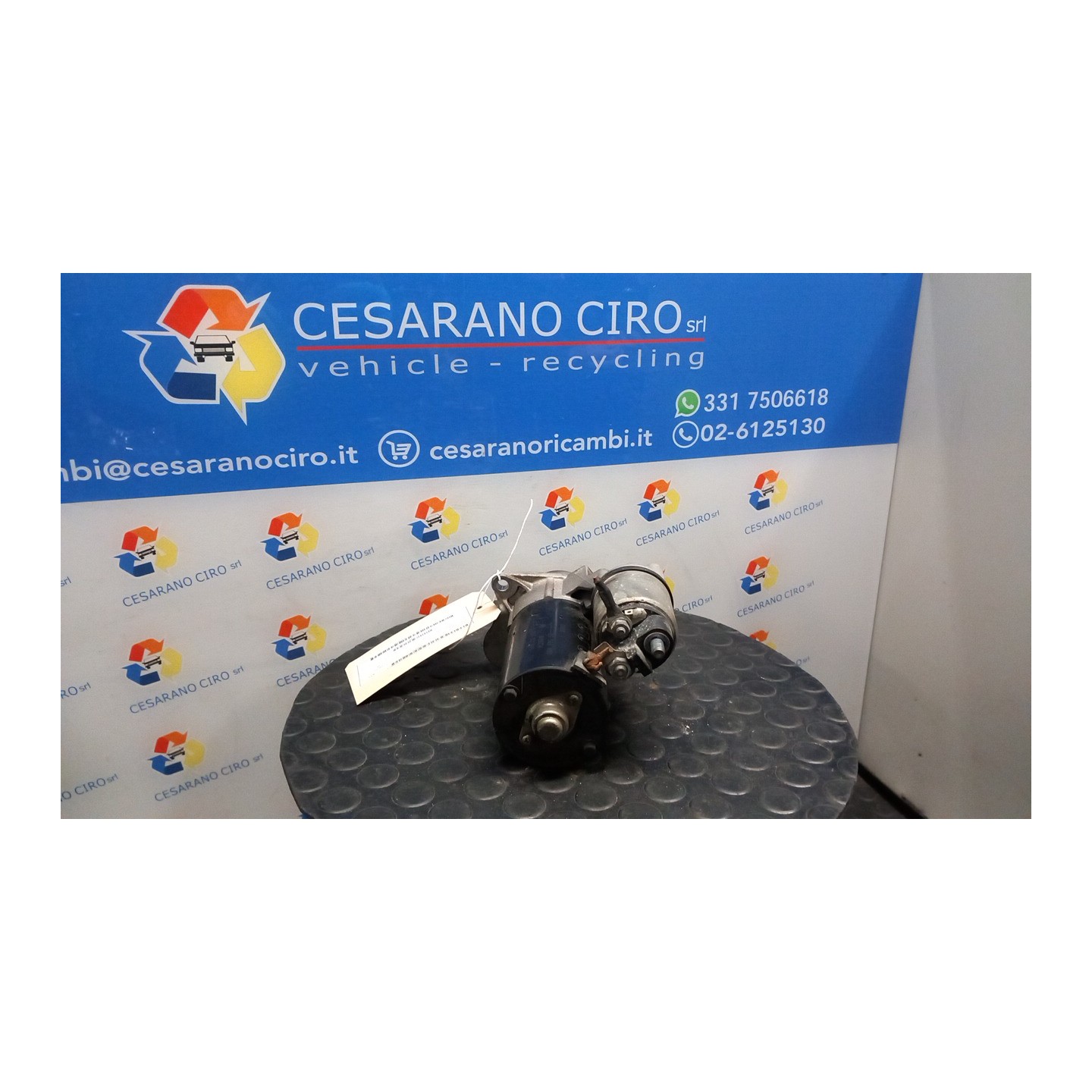 MOTORINO AVVIAMENTO 039 OPEL MERIVA (S10) (04/10-) A14XER 55578921