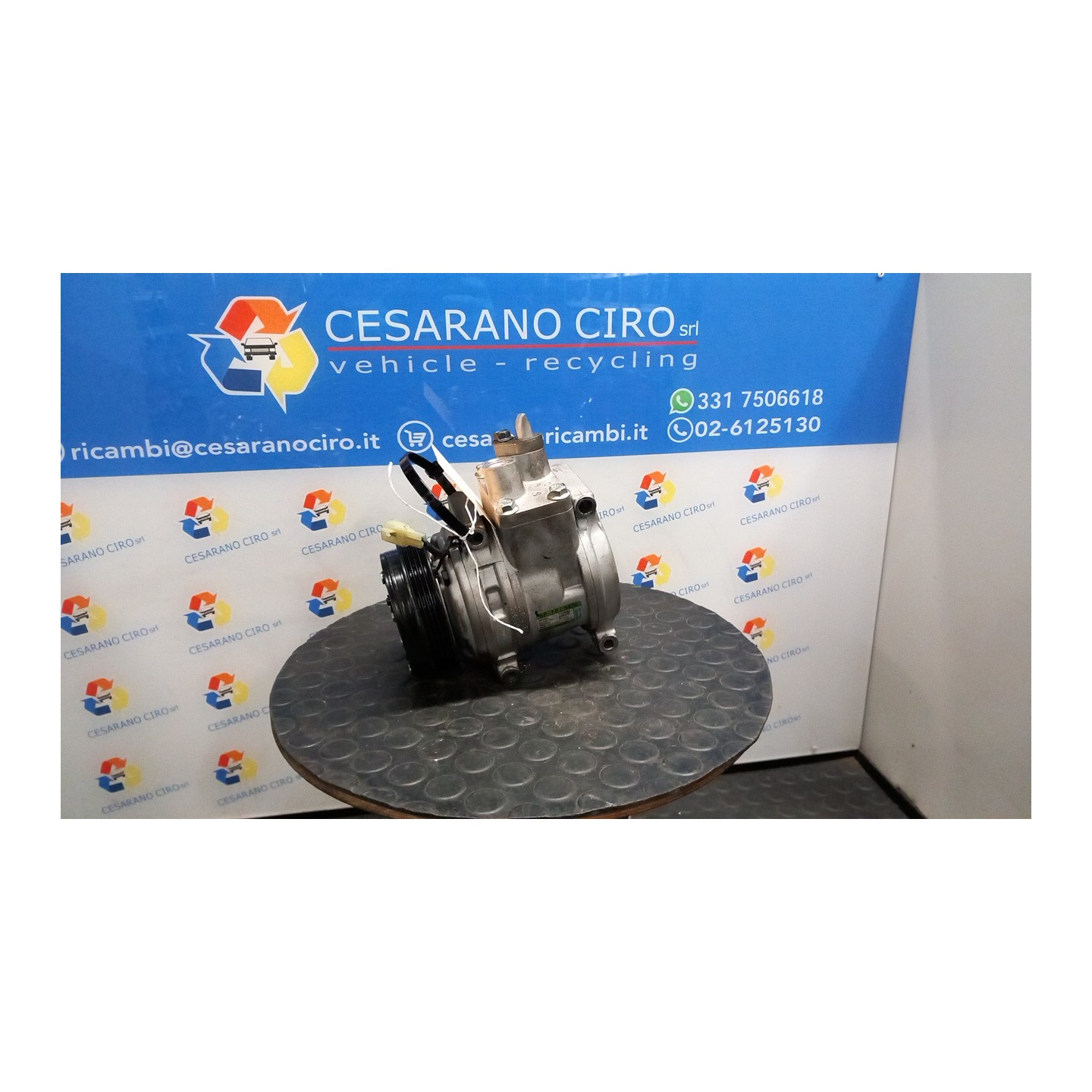 COMPRESSORE A/C 057 CHEVROLET (DAEWOO) AVEO (T250) (06/08-11/12) B12D1 96416373