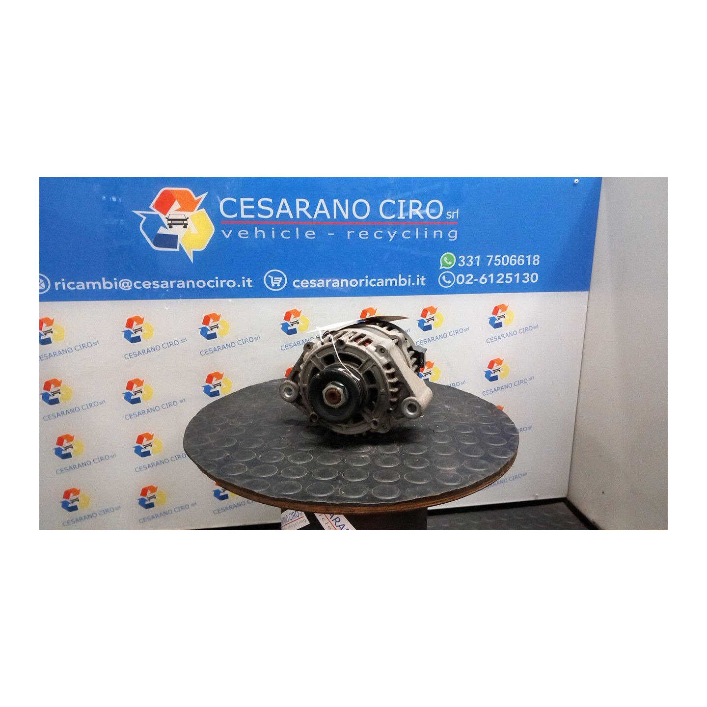 ALTERNATORE 059 CHEVROLET (DAEWOO) AVEO (T250) (06/08-11/12) B12D1 96945926