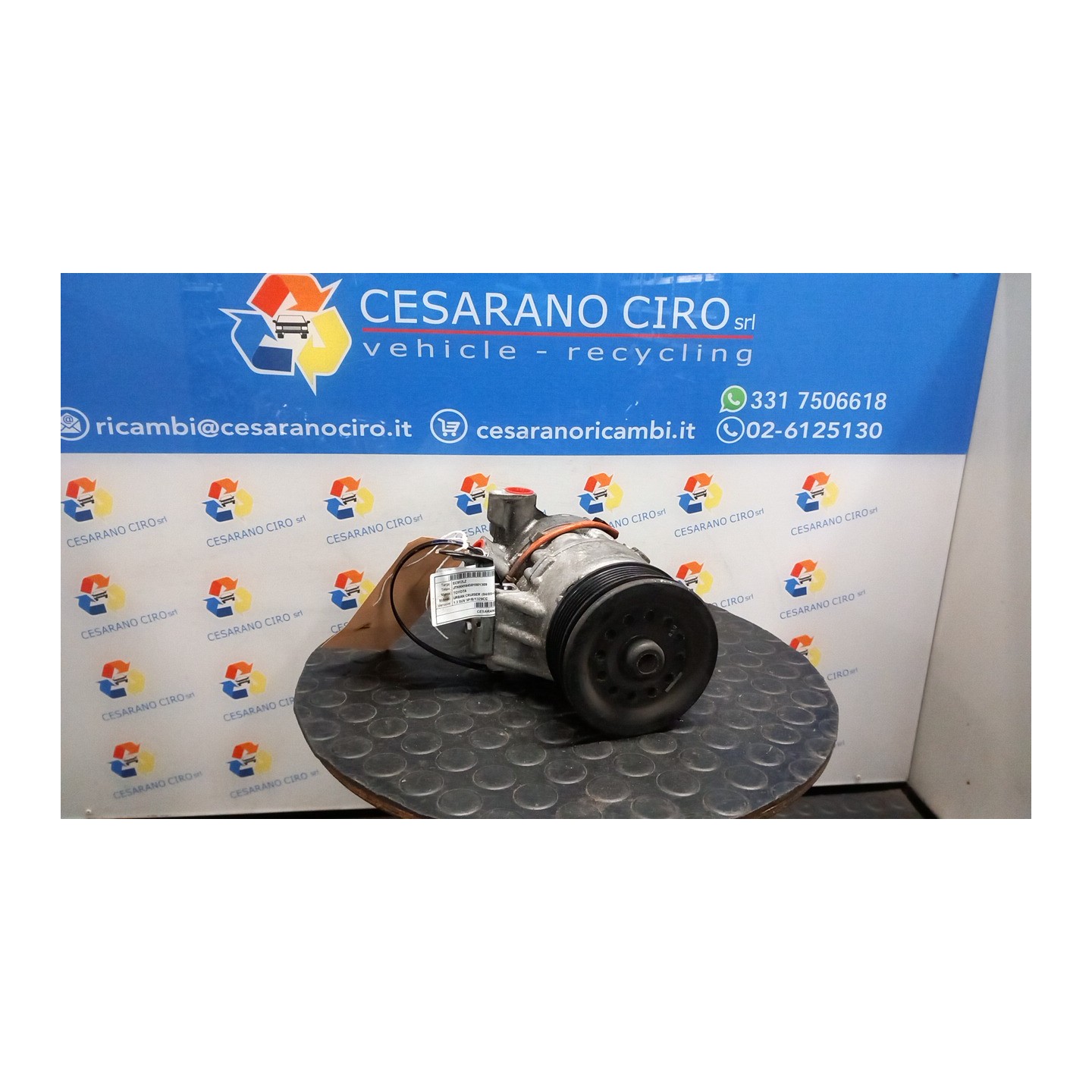 COMPRESSORE A/C 062 TOYOTA URBAN CRUISER (04/09-02/14) 1NRFE 883101A800