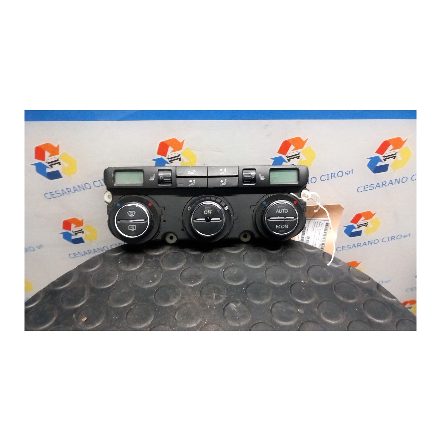 BLOCCO COMANDO CLIMATIZZAZIONE C/CLIMA AUTO/SEDILI RISCALDATI 072 VOLKSWAGEN GOLF (1K) (10/03-12/09) BKD 1K0907044BQ