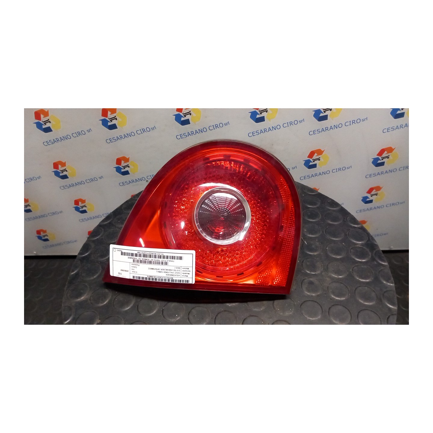 FANALE POST. PARTE INT. SEIMA/AL SX. 076 VOLKSWAGEN GOLF (1K) (10/03-12/09) BKD 1K6945093E