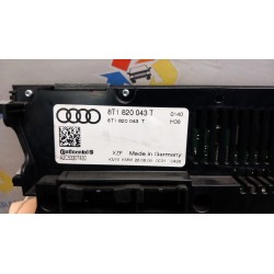 BLOCCO COMANDO CLIMATIZZAZIONE 082 AUDI A4 (8K) (09/07-03/13) CAG 8T1820043ARXZF