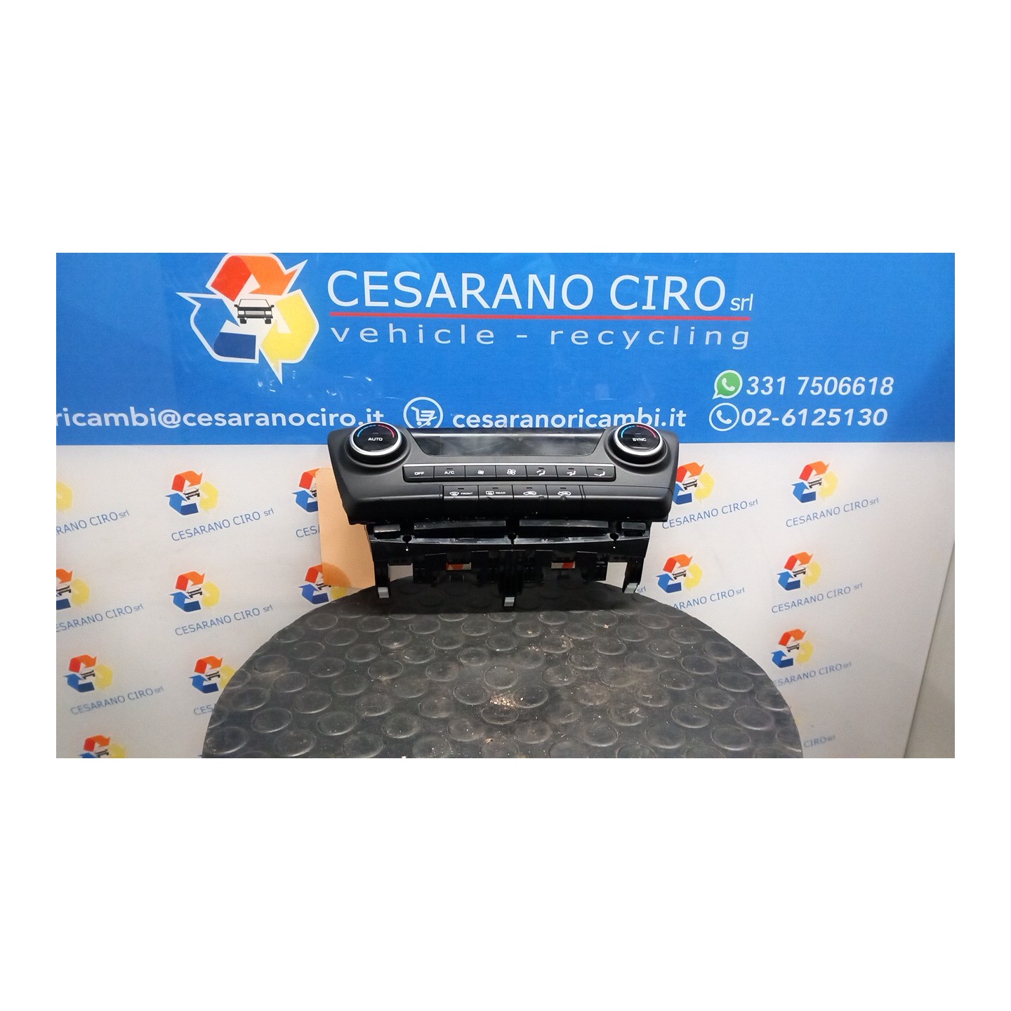 BLOCCO COMANDO CLIMATIZZAZIONE P/A/C AUT./PACCH. SPORT 097 HYUNDAI TUCSON (07/18-06/21) D4FE 97250D7FB0TRY
