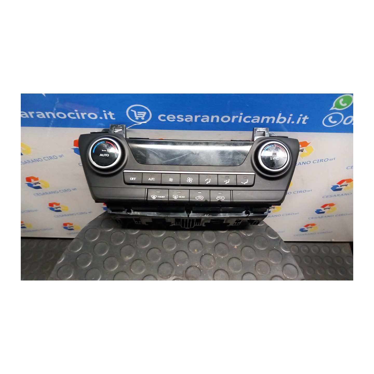 BLOCCO COMANDO CLIMATIZZAZIONE P/A/C AUT./PACCH. SPORT 097 HYUNDAI TUCSON (07/18-06/21) D4FE 97250D7FB0TRY