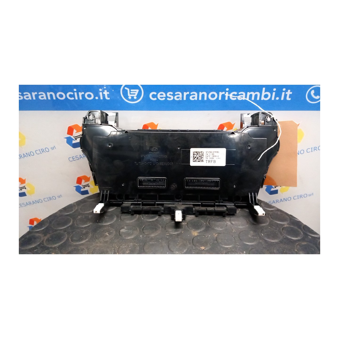 BLOCCO COMANDO CLIMATIZZAZIONE P/A/C AUT./PACCH. SPORT 097 HYUNDAI TUCSON (07/18-06/21) D4FE 97250D7FB0TRY