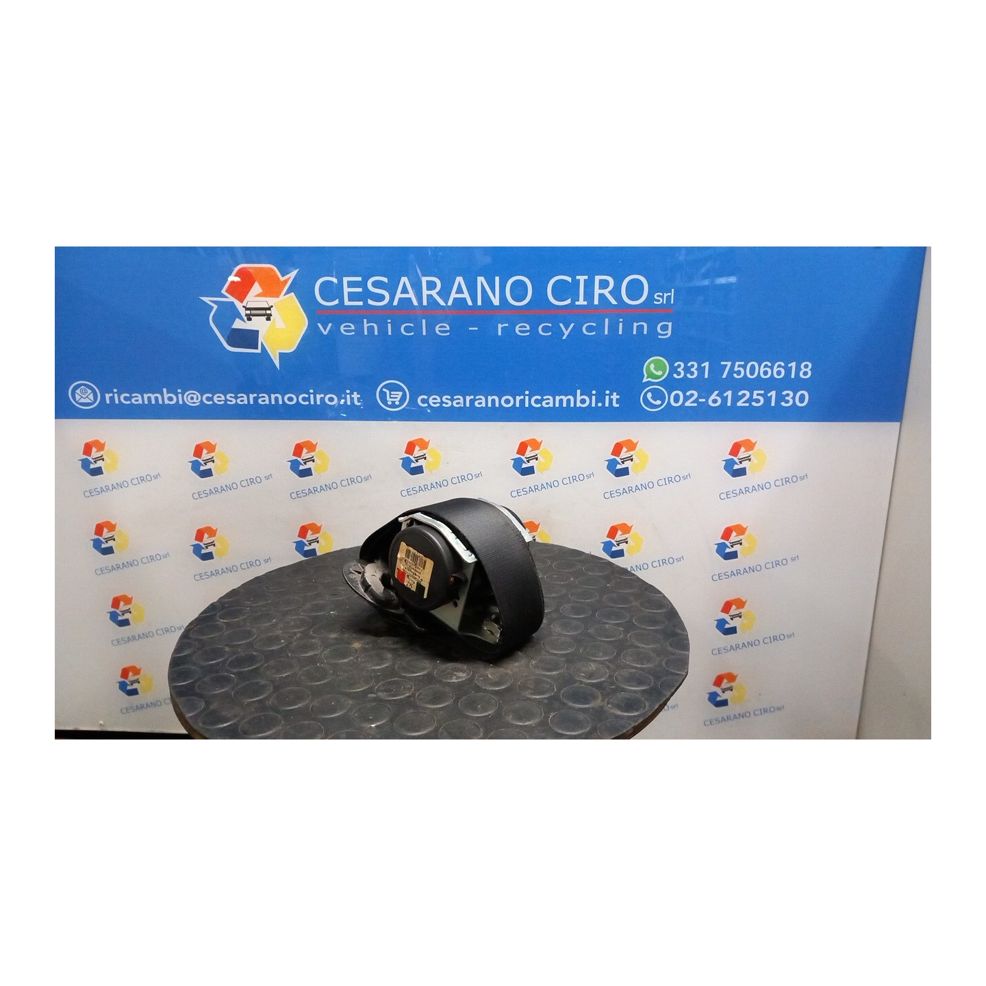 CINTURA DI SICUREZZA ANT. SX. 119 MINI MINI (R56) (08/06-08/10) N12B14A 72117261941