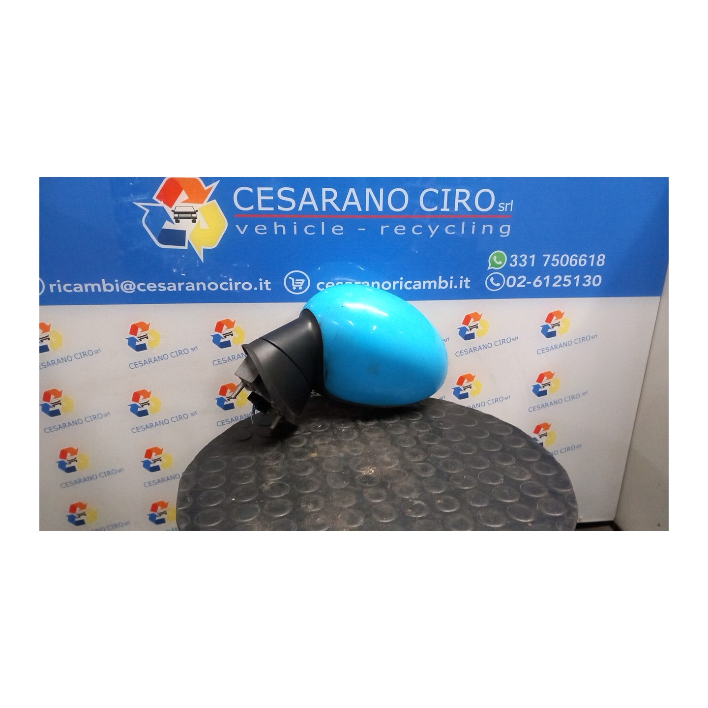 RETROVISORE EST. REGOLAZ. ELETTR. SX. 121 MINI MINI (R56) (08/06-08/10) N12B14A 51162755635