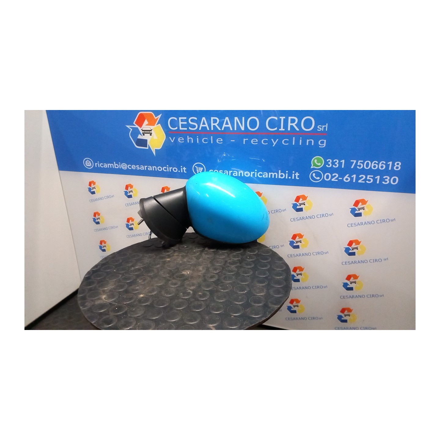 RETROVISORE EST. REGOLAZ. ELETTR. SX. 121 MINI MINI (R56) (08/06-08/10) N12B14A 51162755635