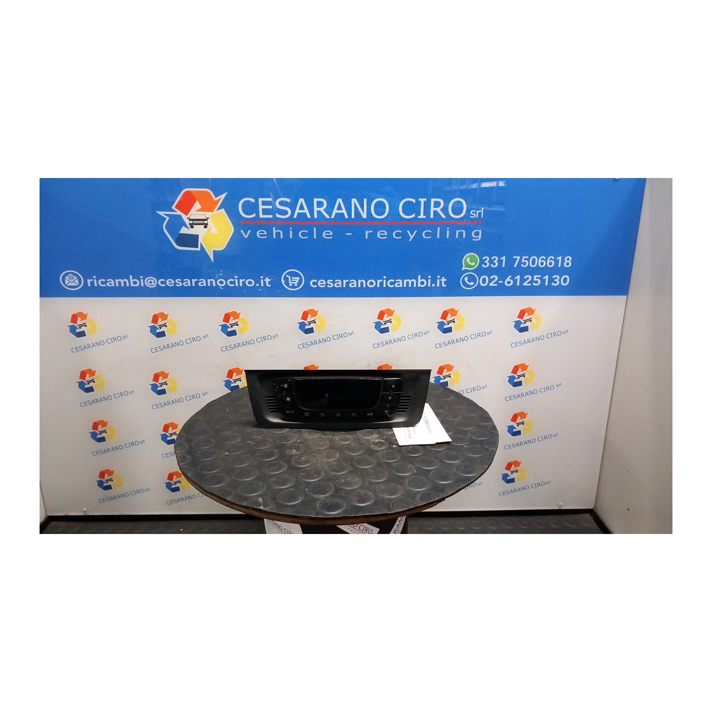 BLOCCO COMANDO CLIMATIZZAZIONE 131 SEAT IBIZA (6J) (05/08-03/13) BMS 6J0819045NEE