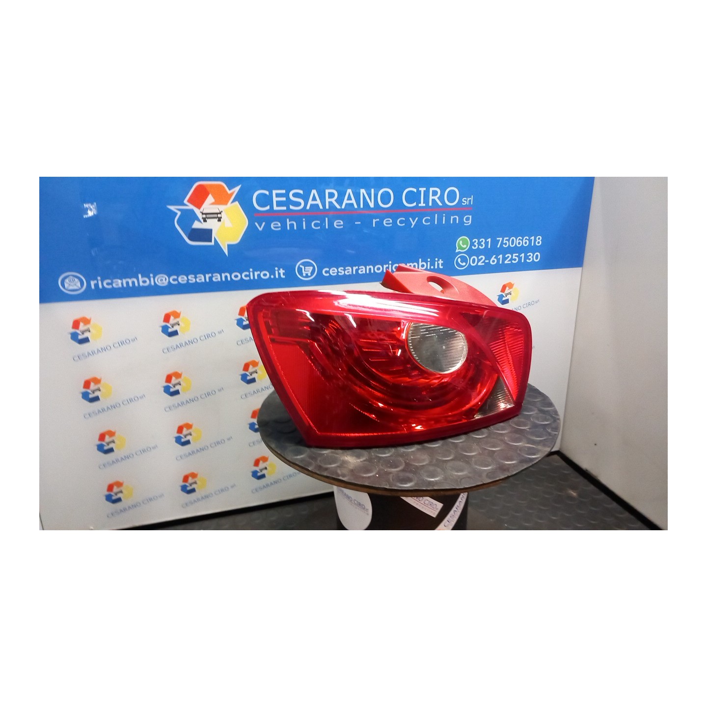 FANALE POST. SX. 133 SEAT IBIZA (6J) (05/08-03/13) BMS 6J4945095H