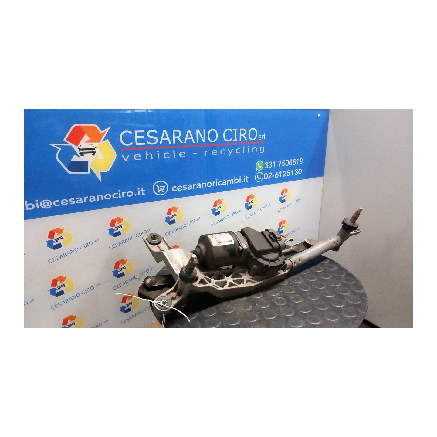 MECCANISMO TERGIPARABREZZA CON MOTORINO 176 LANCIA MUSA (TG) (07/04-06/08) 843A1000 51876187