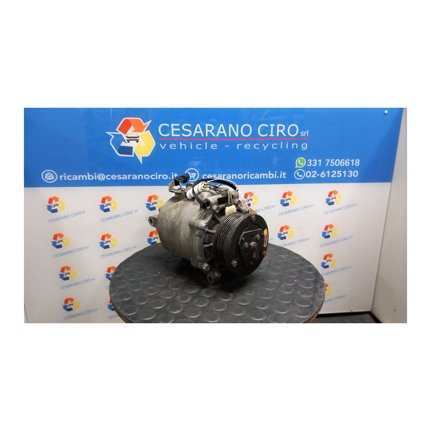 COMPRESSORE A/C 064 MITSUBISHI GRANDIS (09/05-06/09) BSY 7813A010