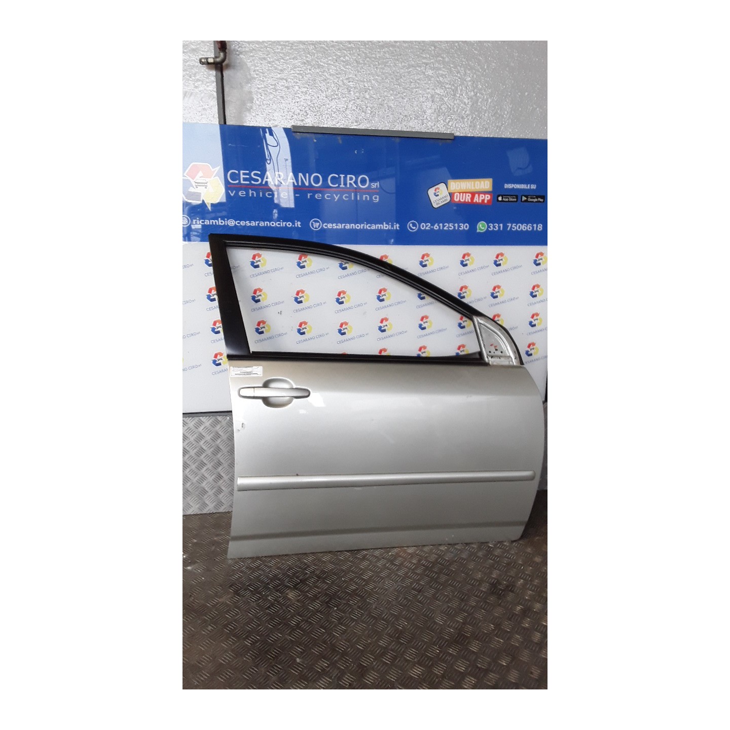 PORTA ANT. DX. 029 TOYOTA COROLLA (09/04-09/07) 1NDTV 6700102171