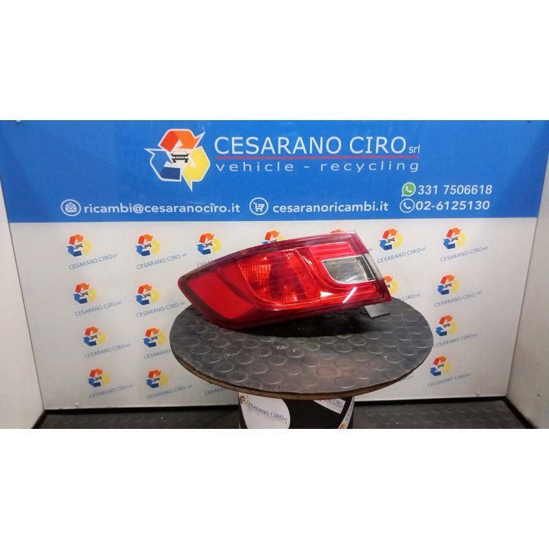FANALE POST. PARTE EST. SX. 022 RENAULT CLIO 4A SERIE (07/12-12/16) K9KC6 265554091R