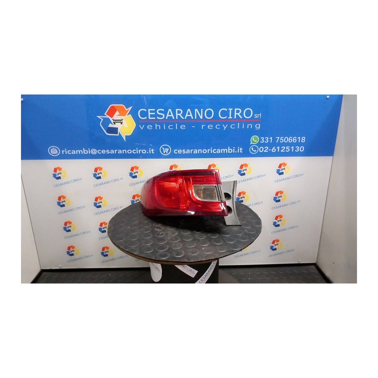 FANALE POST. PARTE EST. SX. 022 RENAULT CLIO 4A SERIE (07/12-12/16) K9KC6 265554091R