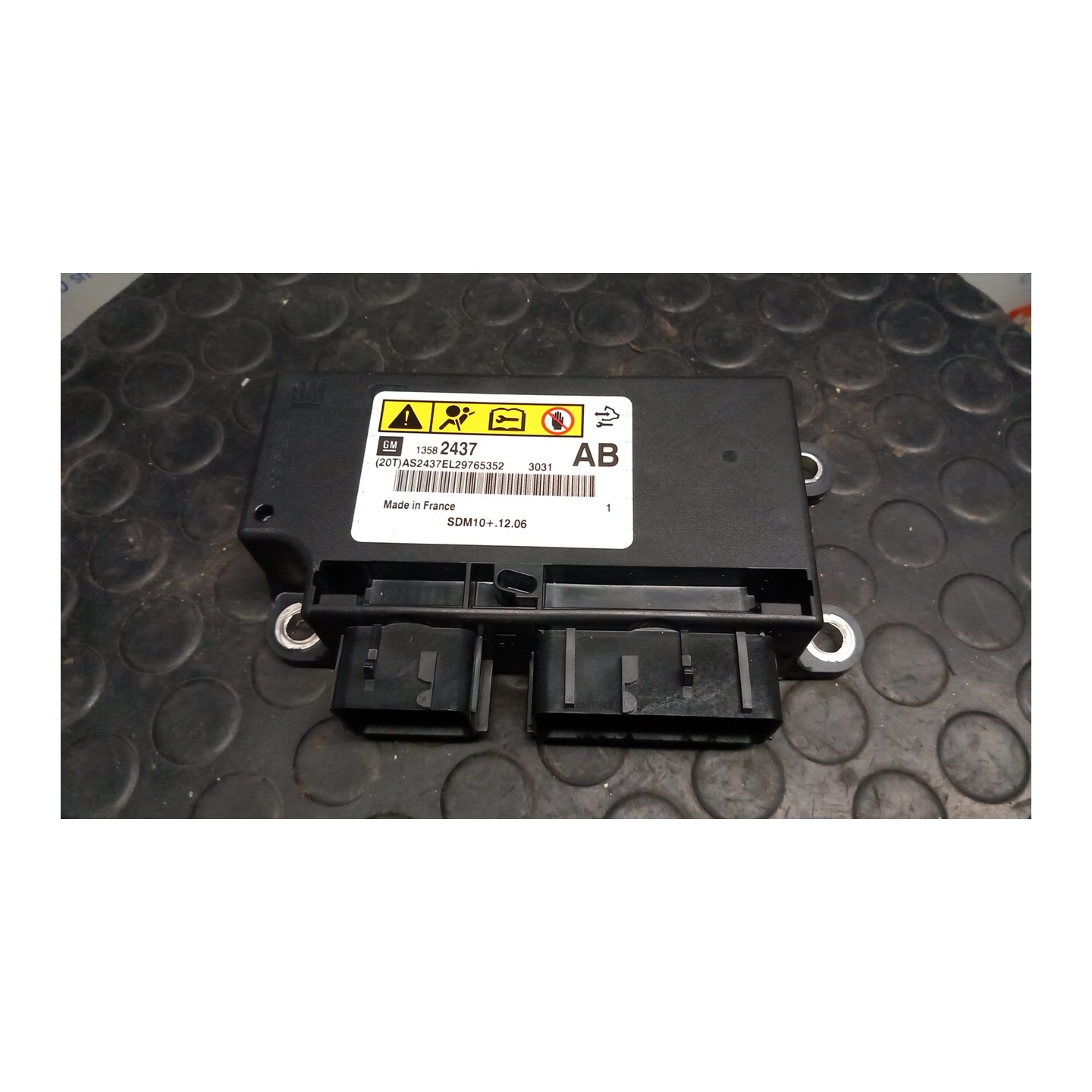 CENTRALINA COMANDO AIRBAG 002 OPEL ASTRA (P10) (10/09-06/18) A17DTR 13575683