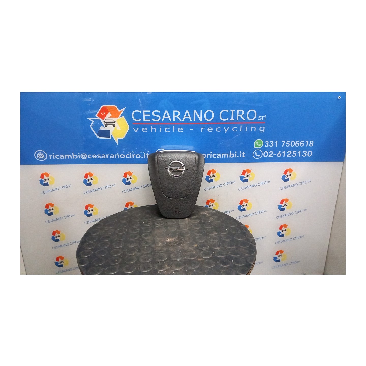 DISPOSITIVO AIRBAG LATO GUIDA 009 OPEL ASTRA (P10) (10/09-06/18) A17DTR 13299780