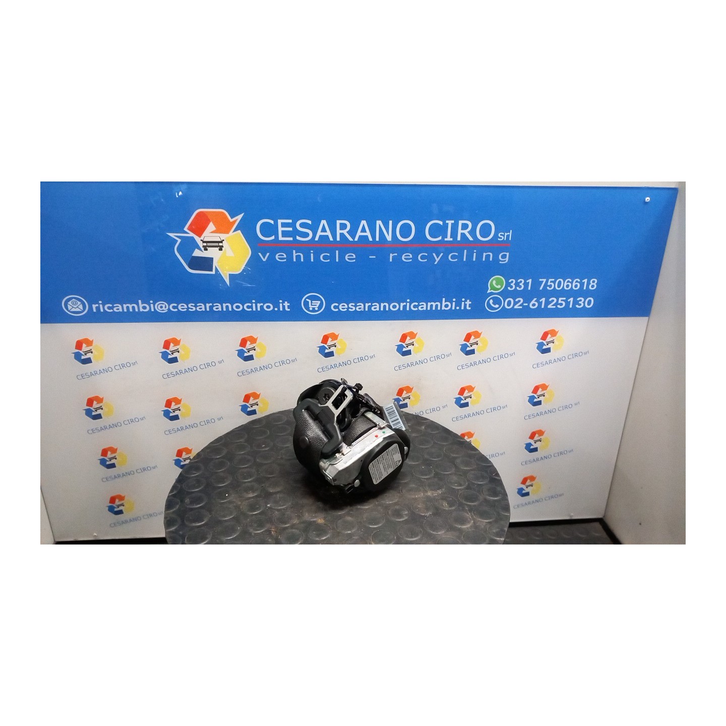 CINTURA DI SICUREZZA ANT. DX. 010 OPEL ASTRA (P10) (10/09-06/18) A17DTR 13297093