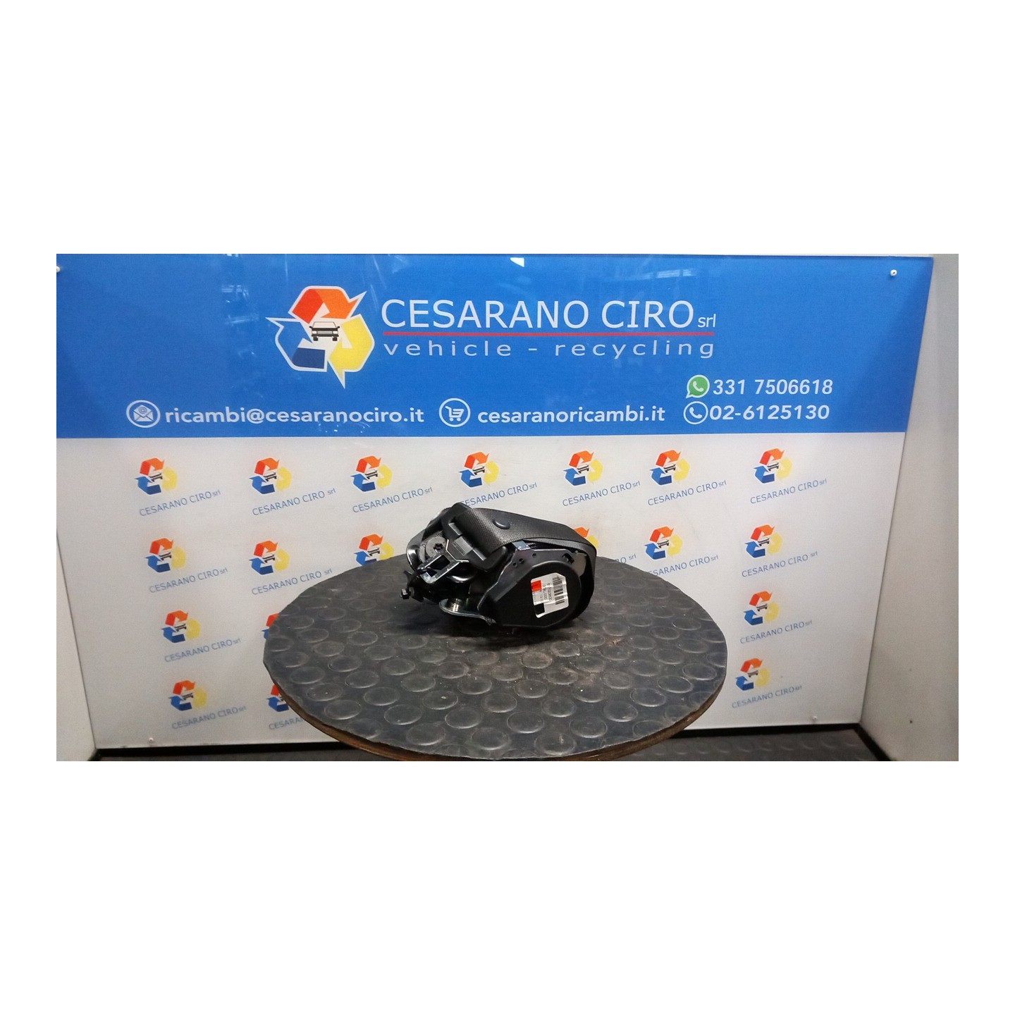 CINTURA DI SICUREZZA ANT. SX. 011 OPEL ASTRA (P10) (10/09-06/18) A17DTR 13350337