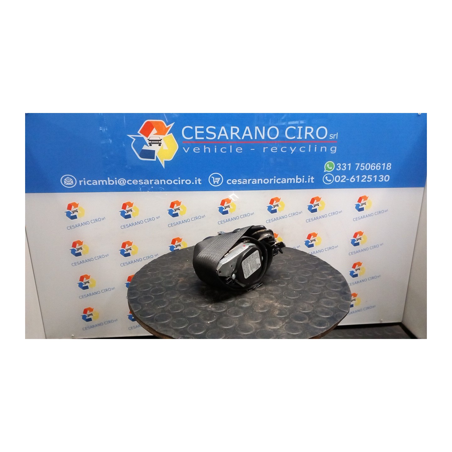CINTURA DI SICUREZZA ANT. SX. 011 OPEL ASTRA (P10) (10/09-06/18) A17DTR 13350337
