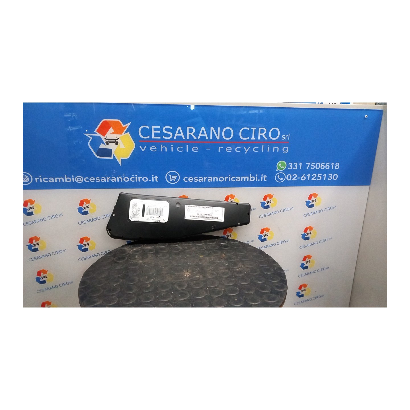DISPOSITIVO AIRBAG LAT. ANT. DX. 016 RENAULT SCENIC 3A SERIE (04/09-10/13) F9QN8 7701070582