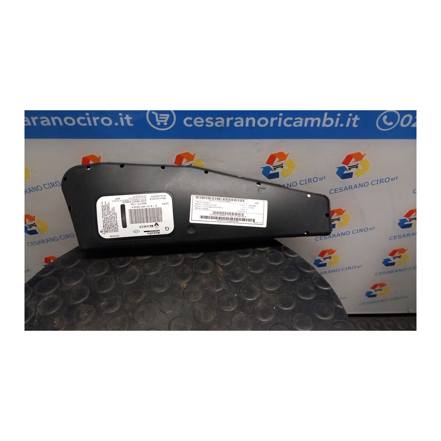DISPOSITIVO AIRBAG LAT. ANT. SX. 017 RENAULT SCENIC 3A SERIE (04/09-10/13) F9QN8 985H10013R