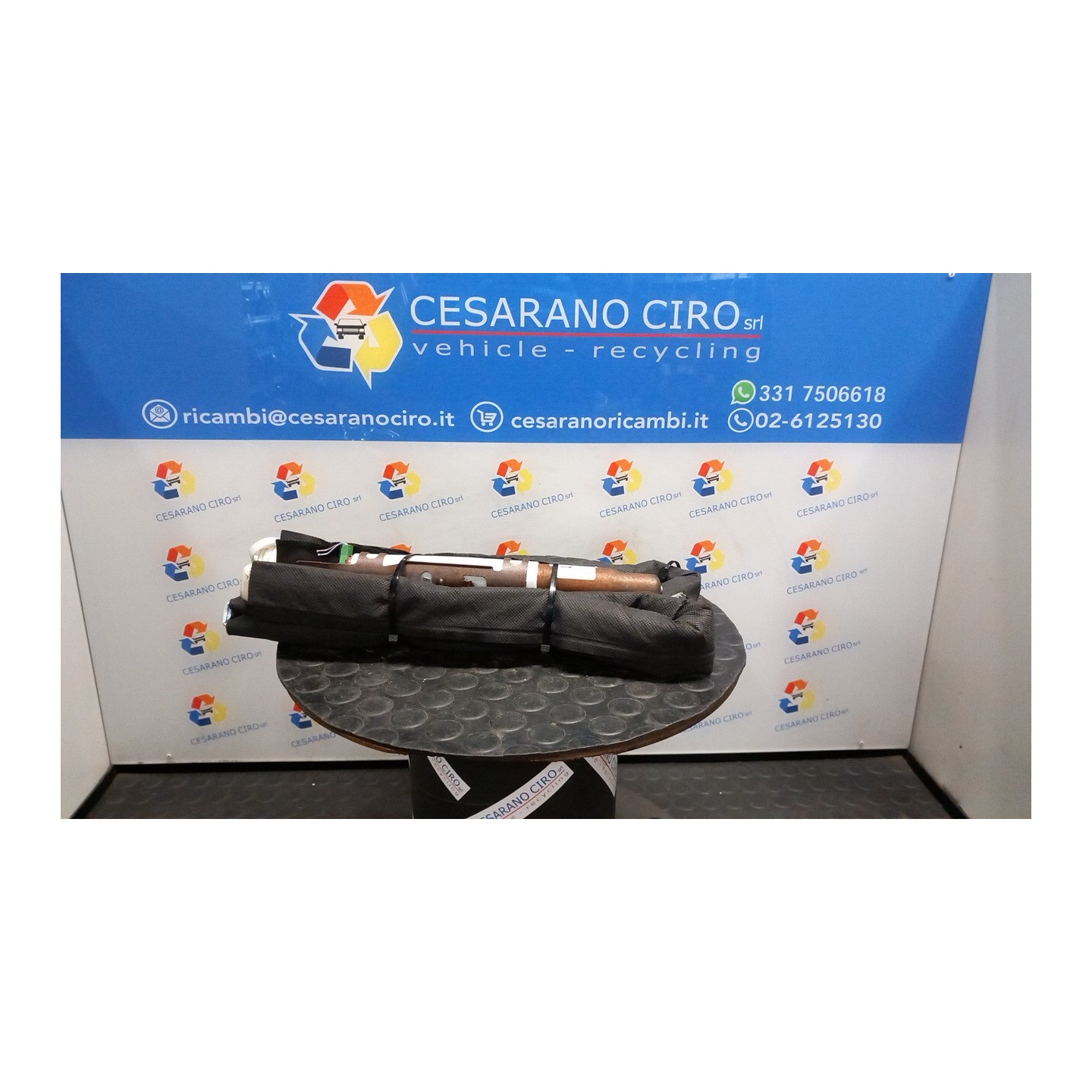 DISPOSITIVO AIRBAG A TENDINA DX. 018 RENAULT SCENIC 3A SERIE (04/09-10/13) F9QN8 985P00014R